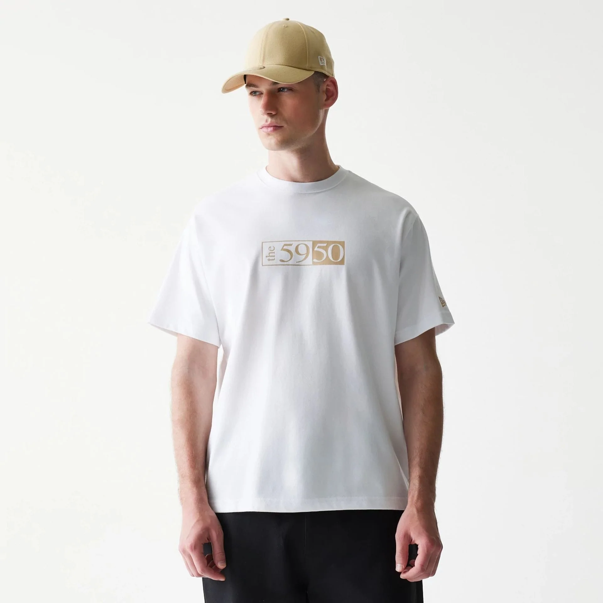 59FIFTY Fitted Cap Description Graphic White T-Shirt