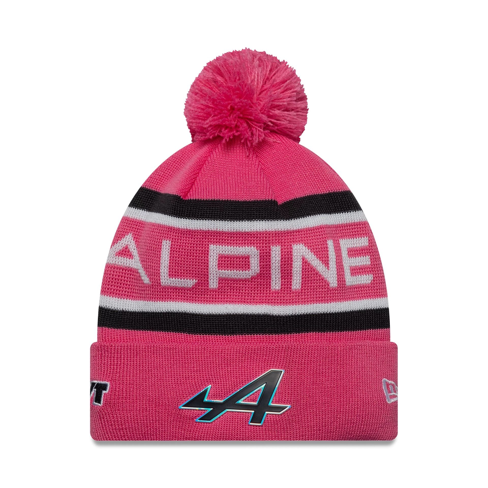 Alpine Racing Youth Replica Jack Doohan Pink Cuff Knit Beanie Hat