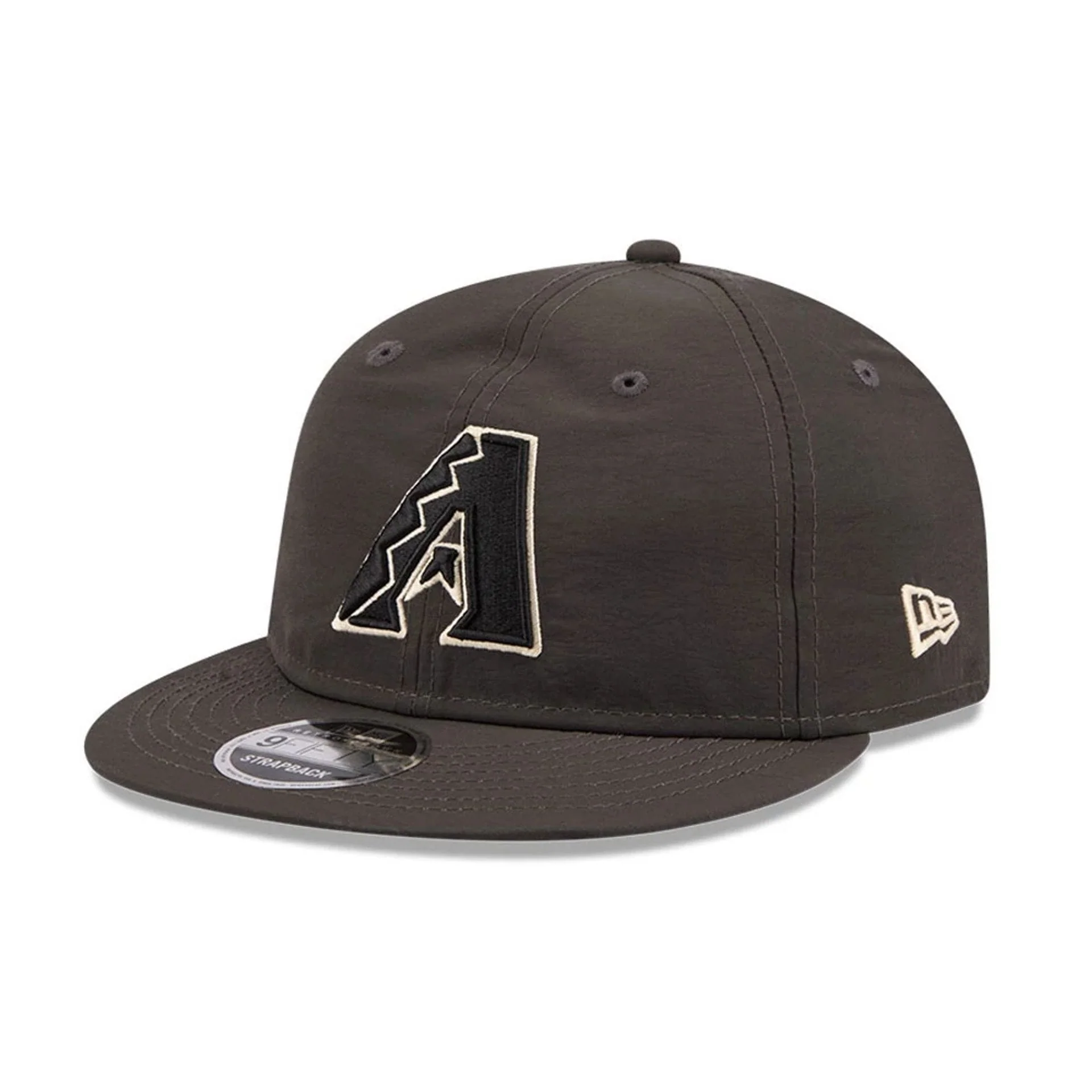 Arizona Diamondbacks MLB Nylon Black Retro Crown 9FIFTY Adjustable Cap