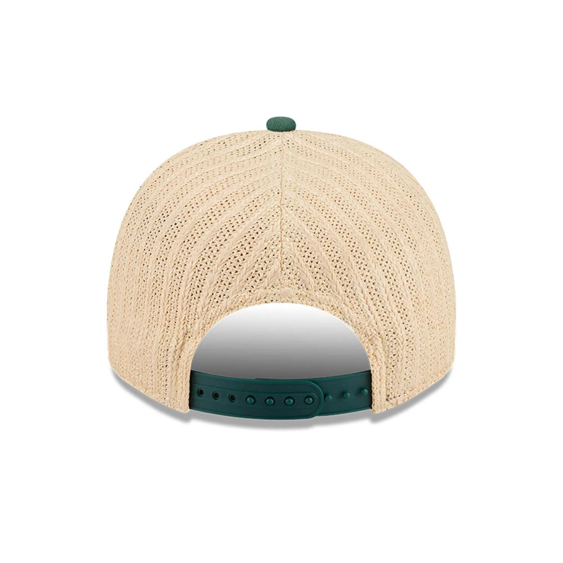 Athletics MLB Grained Dark Green 9FIFTY A-Frame Snapback Adjustable Cap - Image 7