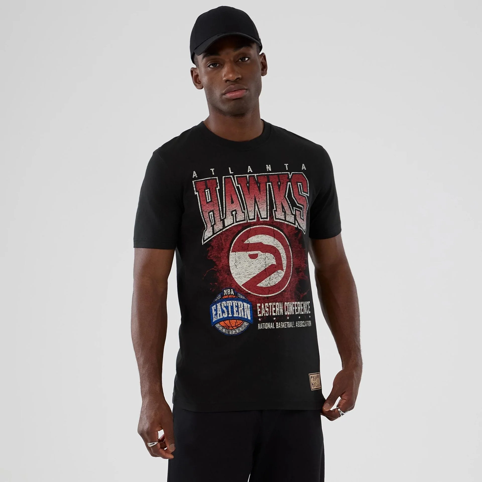 Atlanta Hawks NBA Hardwood Classic Black T-Shirt