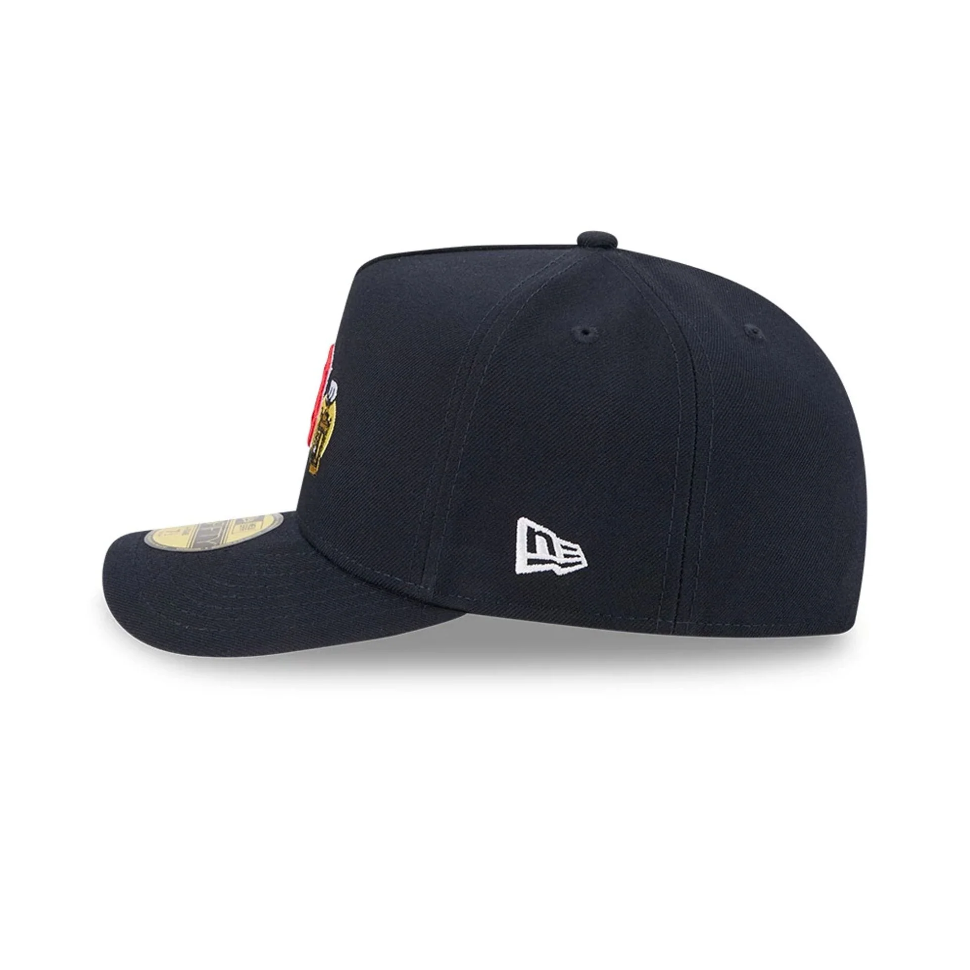 Boston Red Sox MLB Cartoon Navy 59FIFTY A-Frame Fitted Cap - Image 6