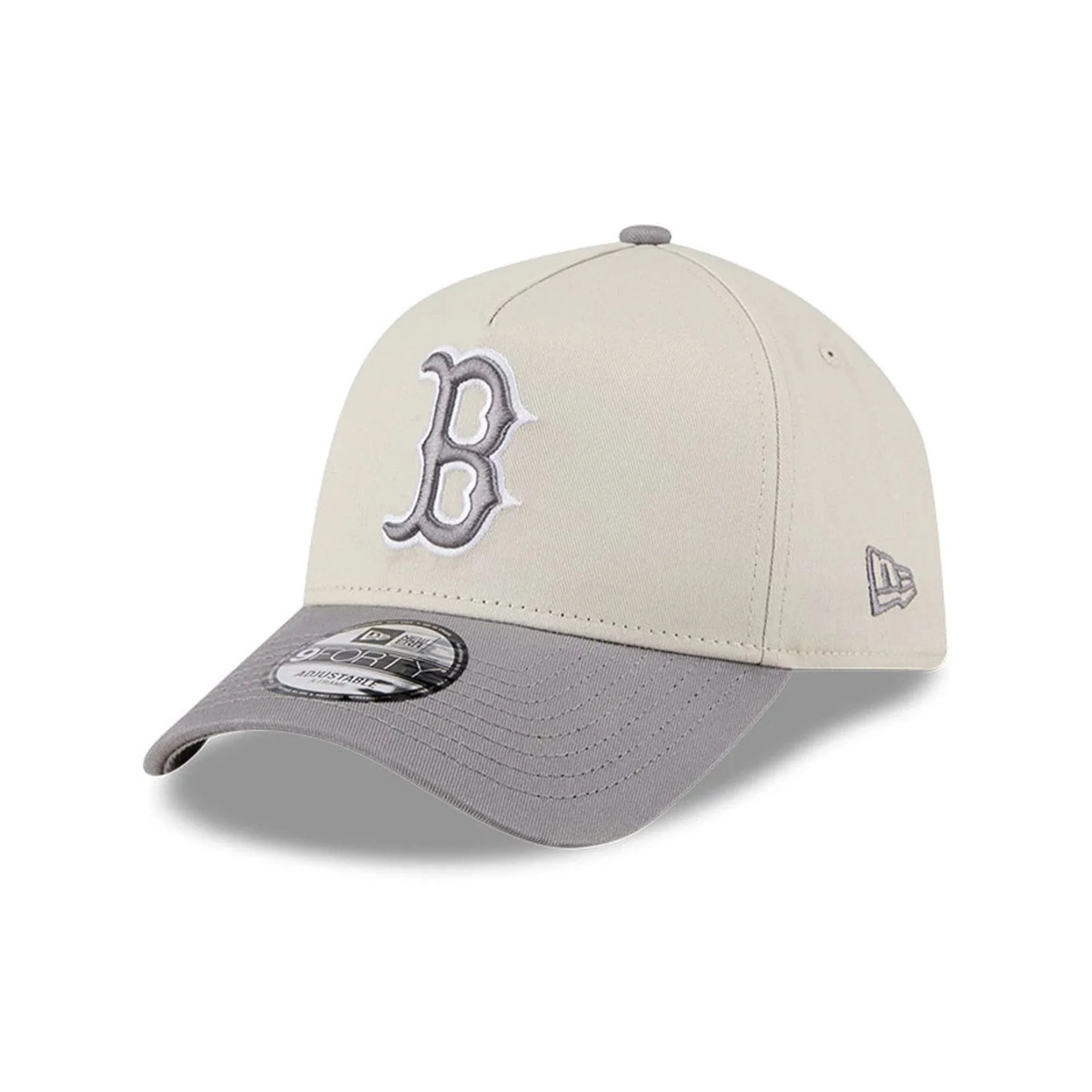 Boston Red Sox MLB Stone Storm Light Beige 9FORTY A-Frame Adjustable Cap