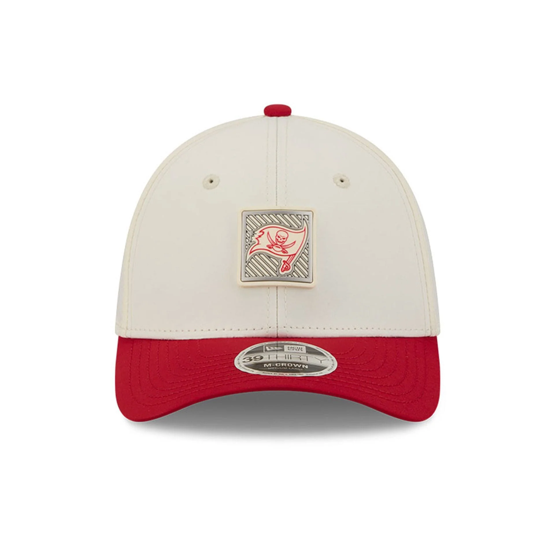 Buccaneers NFL Training 2026 White 39THIRTY M-Crown Stretch Fit Cap - Image 2