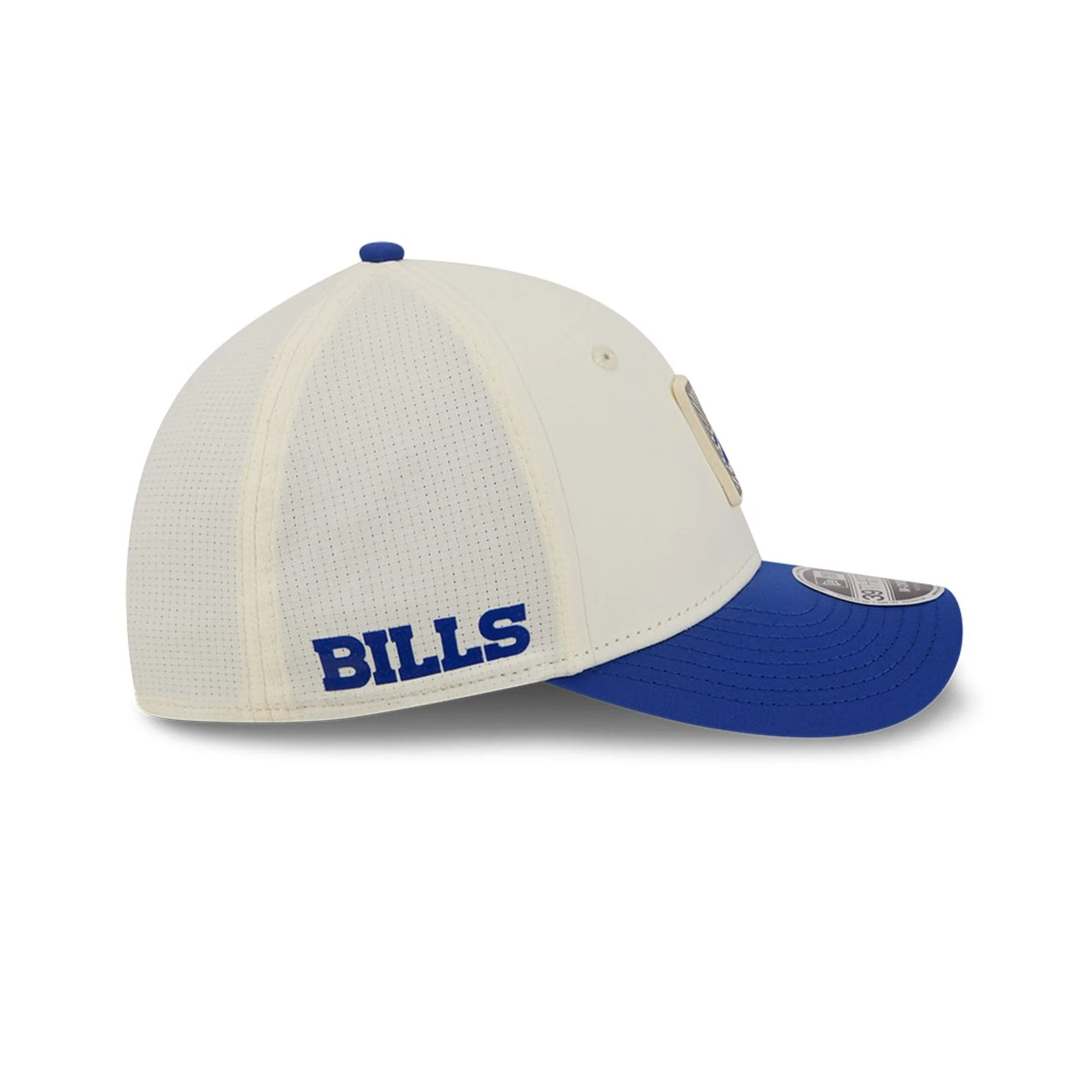 Buffalo Bills NFL Training 2026 White 39THIRTY M-Crown Stretch Fit Cap - Image 5