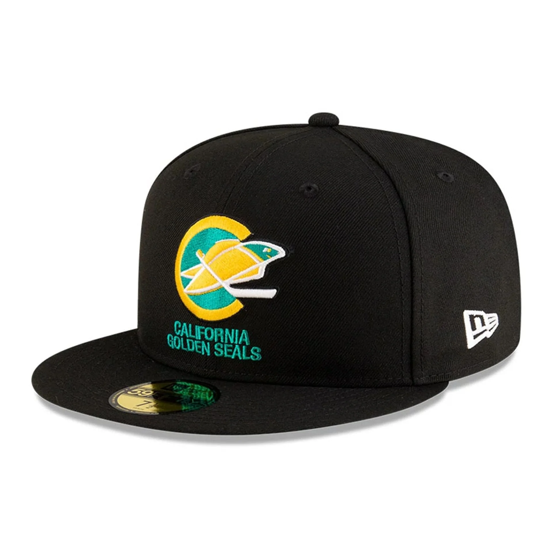 California Golden Seals NHL Basic Black 59FIFTY Fitted Cap