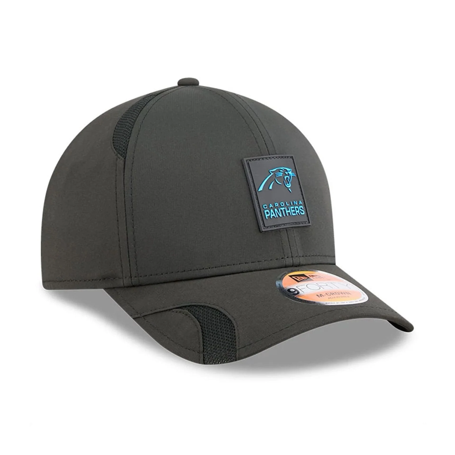 Carolina Panthers NFL Sideline 2025 Black 9FORTY M-Crown Adjustable Cap - Image 4