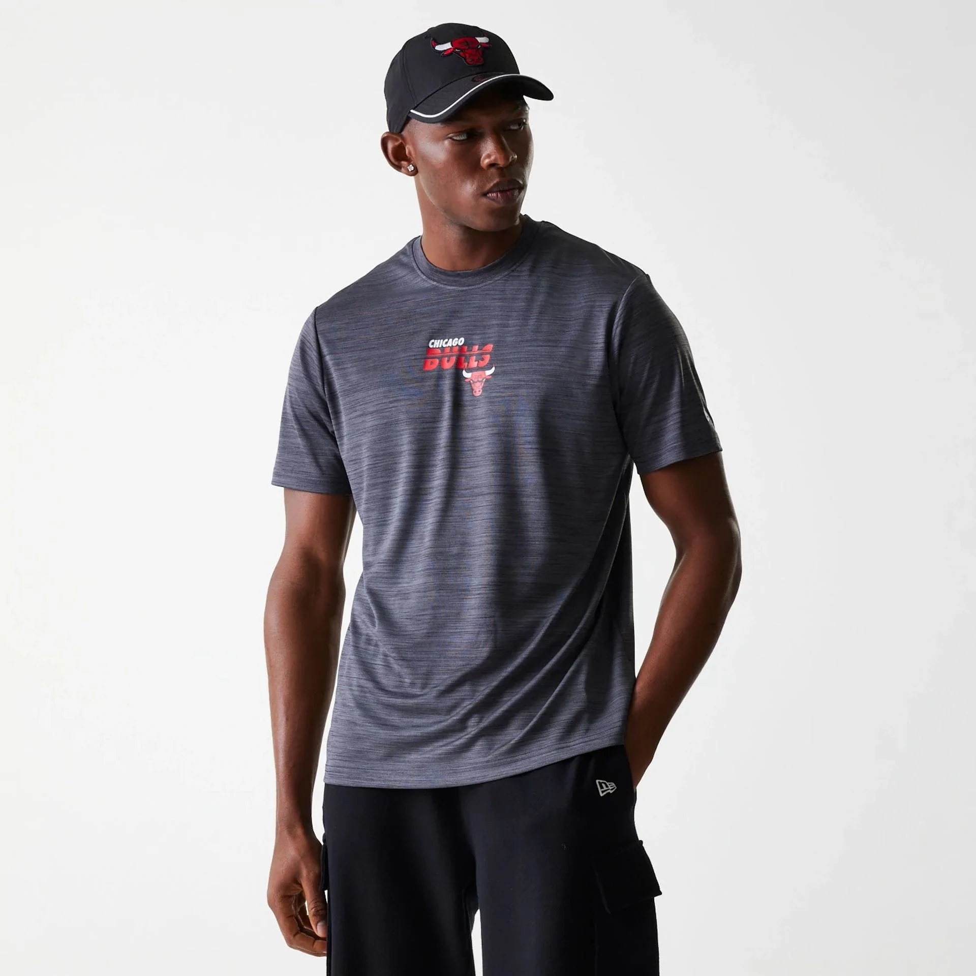 Chicago Bulls NBA Essentials Black T-Shirt