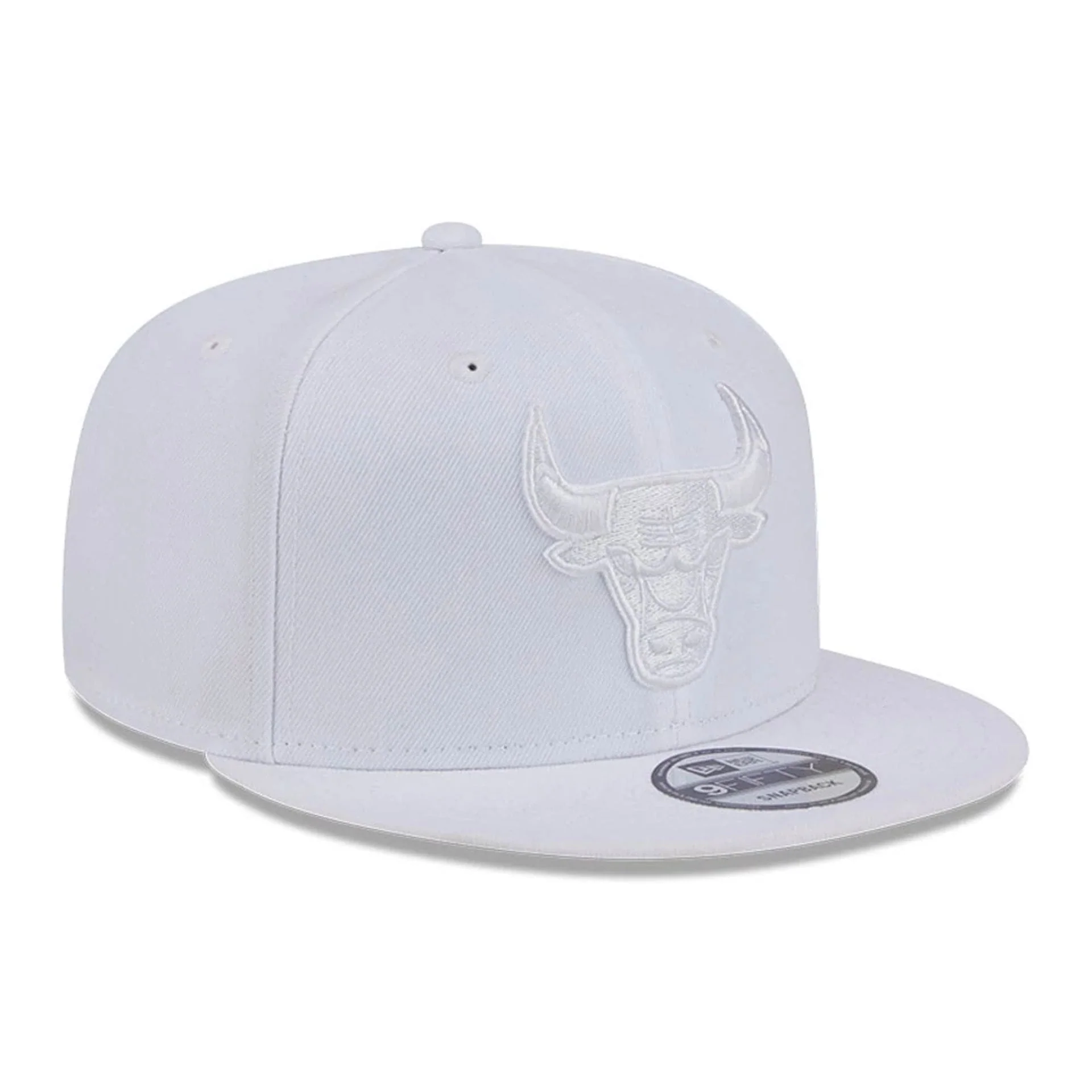 Chicago Bulls NBA Evergreen White 9FIFTY Snapback Adjustable Cap - Image 4