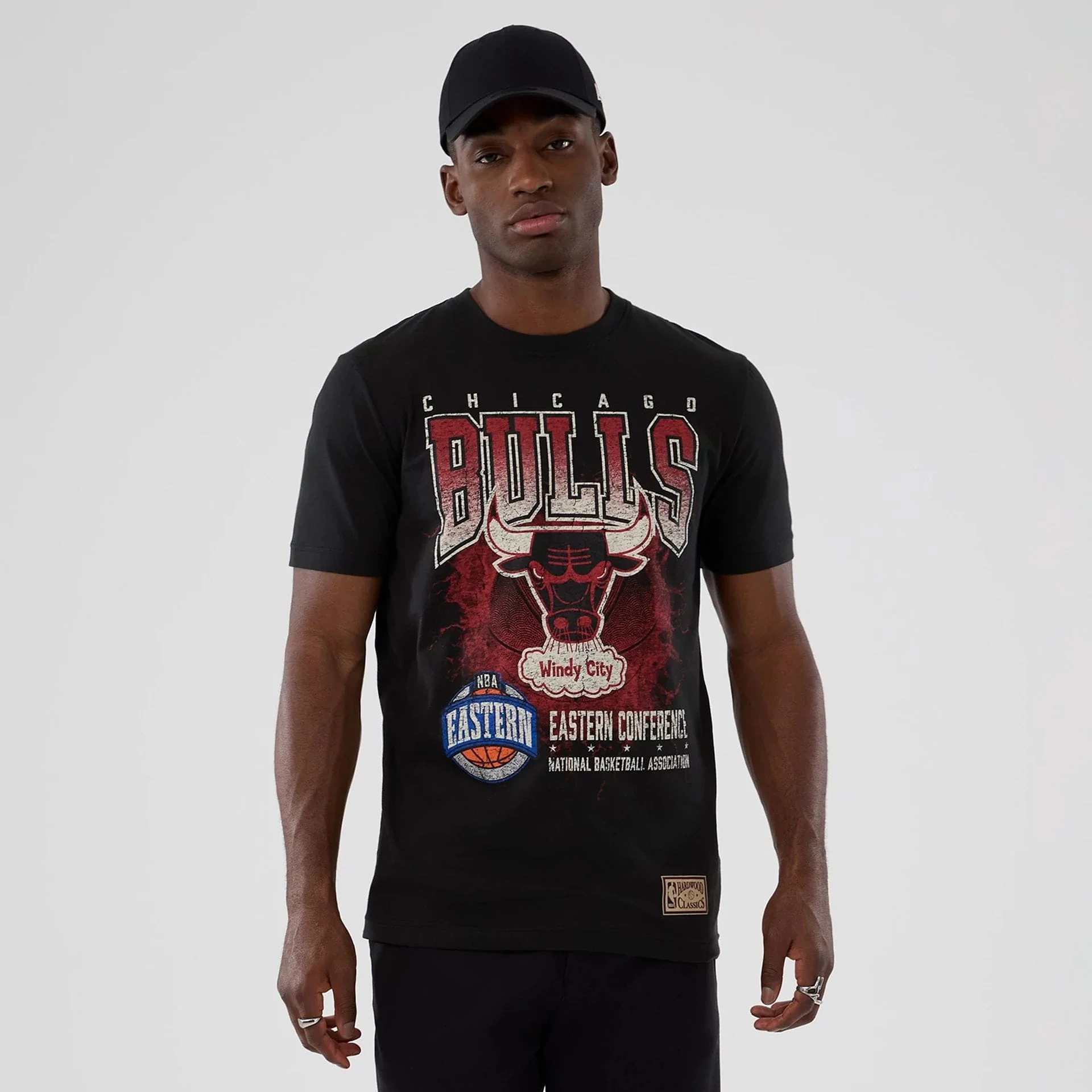 Chicago Bulls NBA Hardwood Classic Black T-Shirt