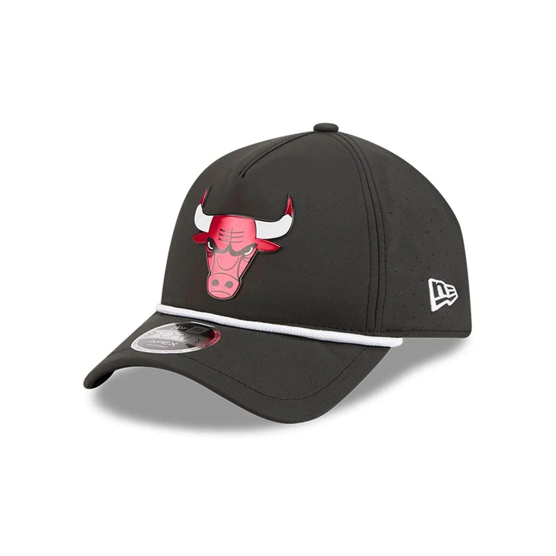 Chicago Bulls NBA Quickstrike Black 9FORTY Apex Adjustable Cap