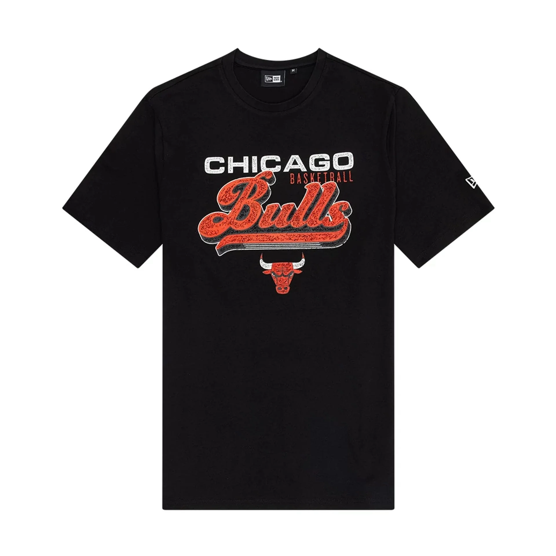 Chicago Bulls NBA Wordmark Black T-Shirt
