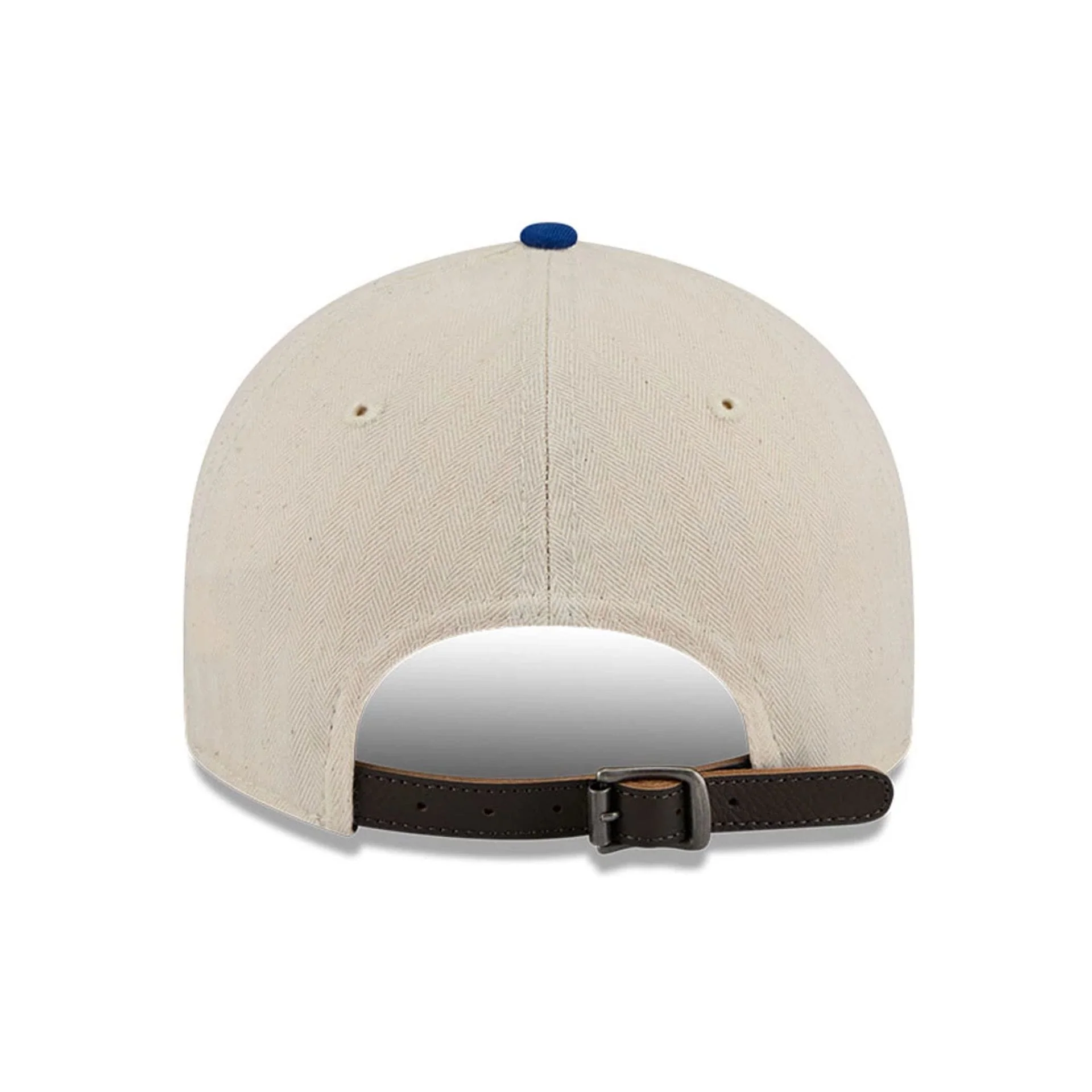 Chicago Cubs MLB Americana Herringbone White Retro Crown 9FIFTY Adjustable Cap - Image 3