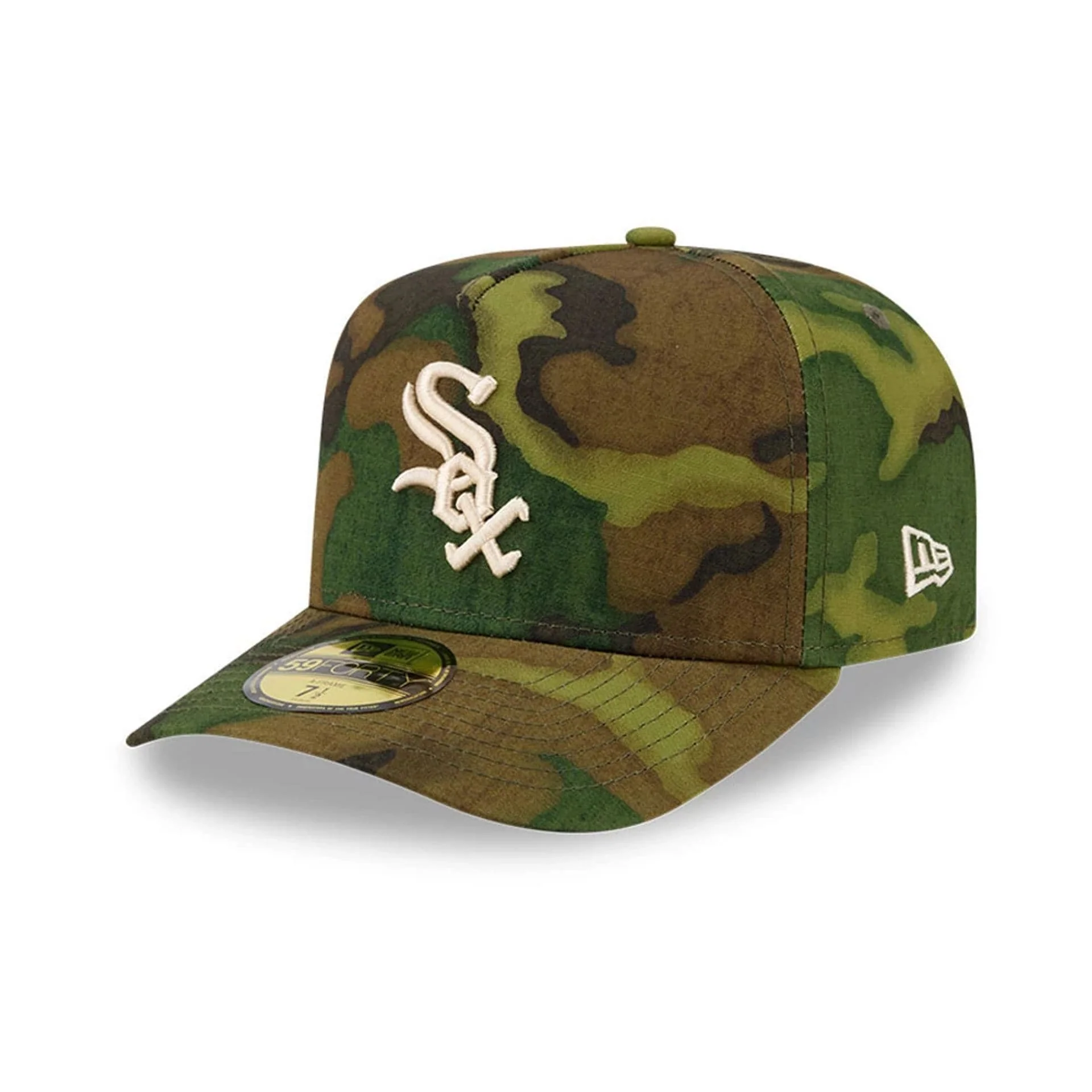 Chicago White Sox MLB Ripstop Camo 59FORTY A-Frame Fitted Cap