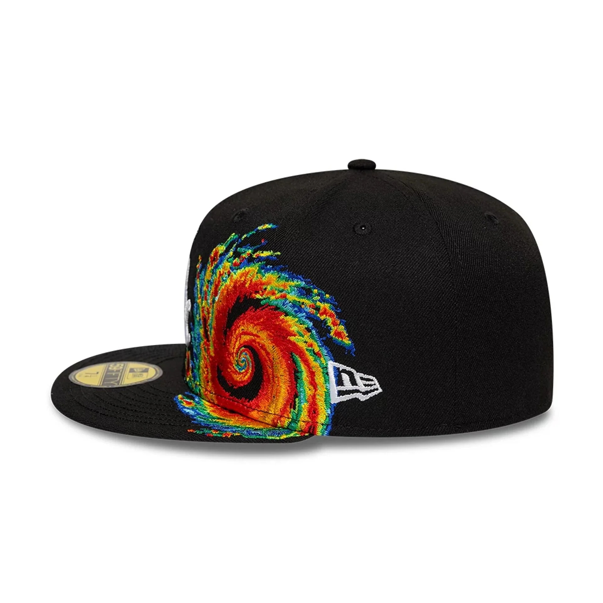 Chicago White Sox MLB Storm Pattern Black 59FIFTY Fitted Cap - Image 4