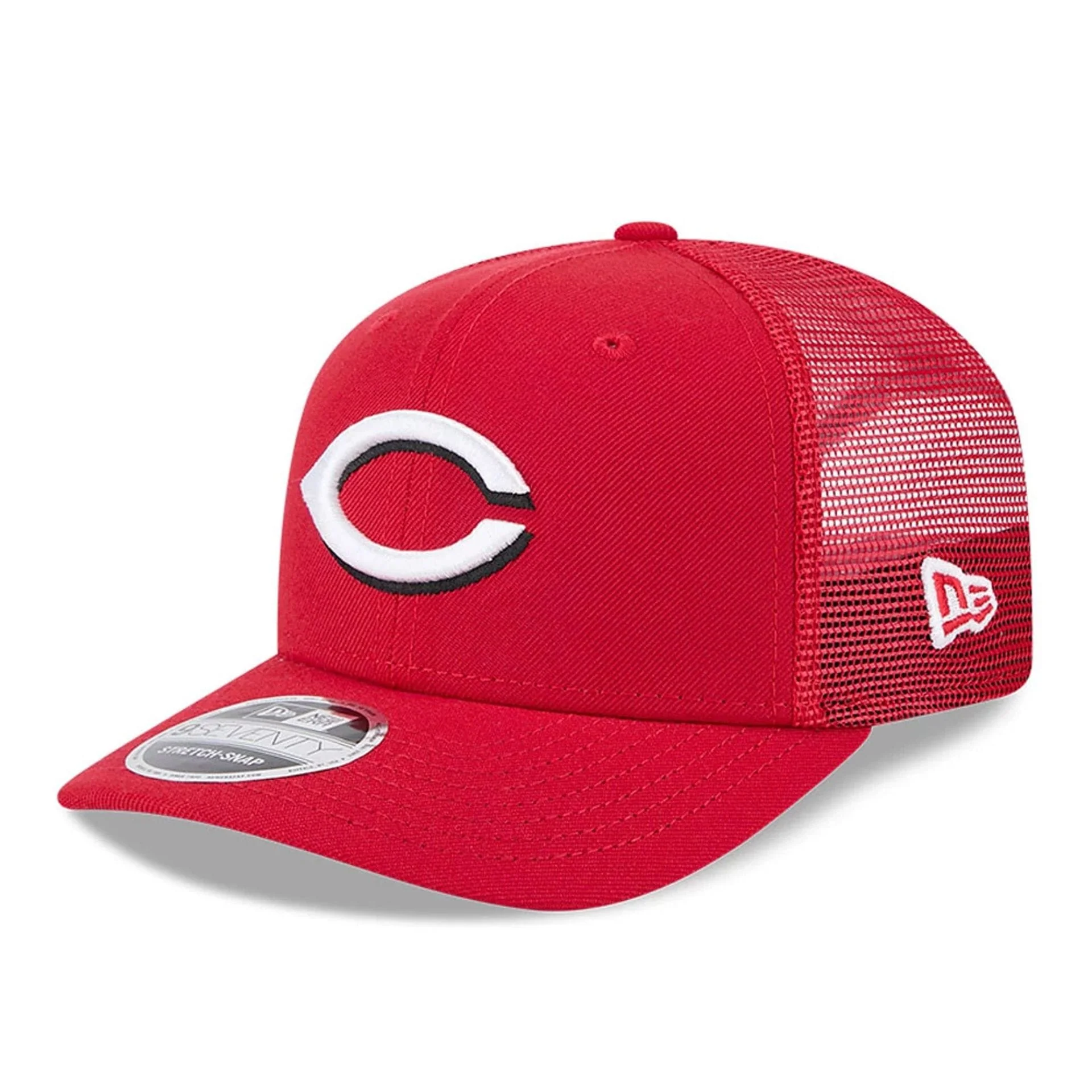 Cincinnati Reds MLB Evergreen Red 9SEVENTY Stretch Snap Adjustable Cap