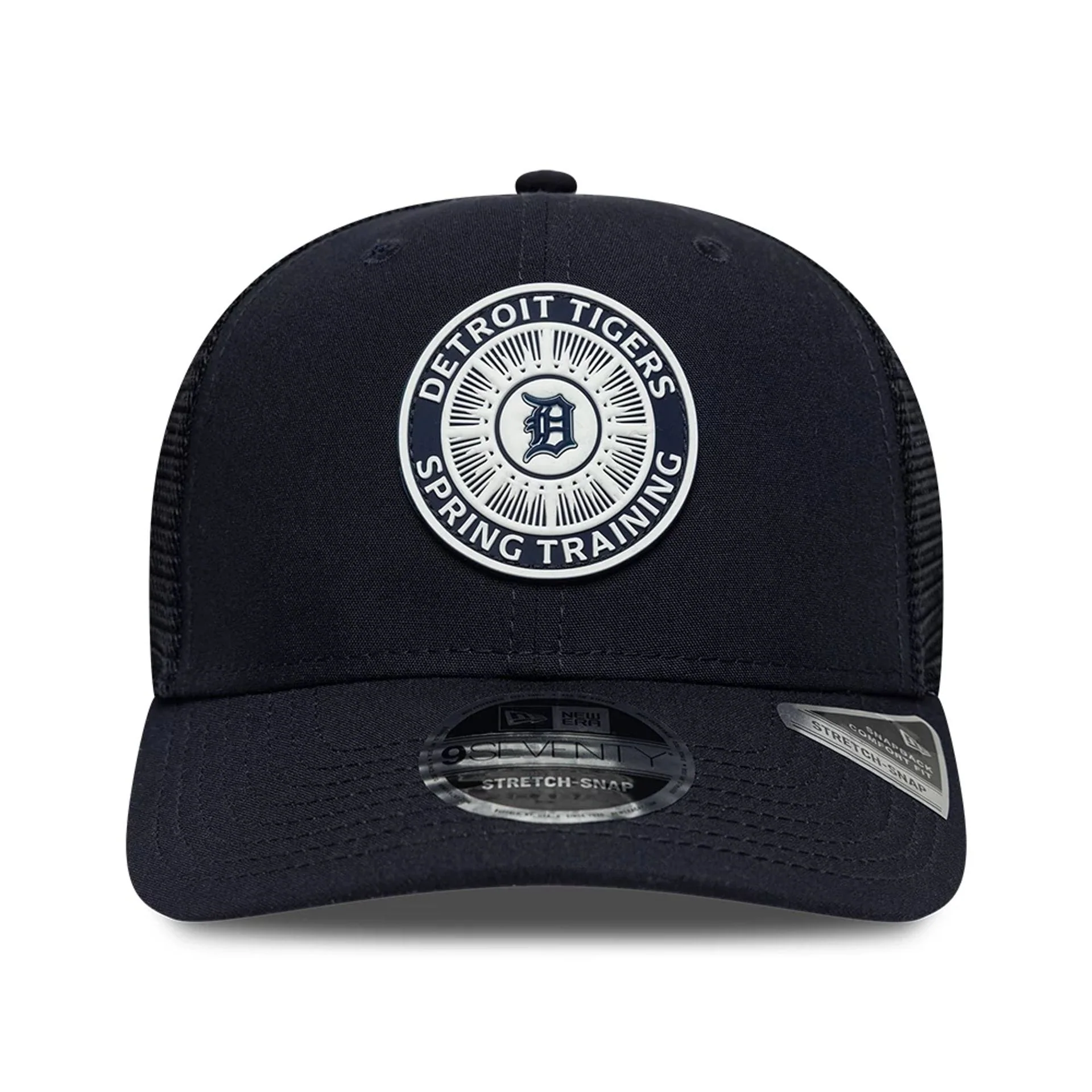 Detroit Tigers MLB Circles Navy 9SEVENTY Stretch Snap Adjustable Cap - Image 3