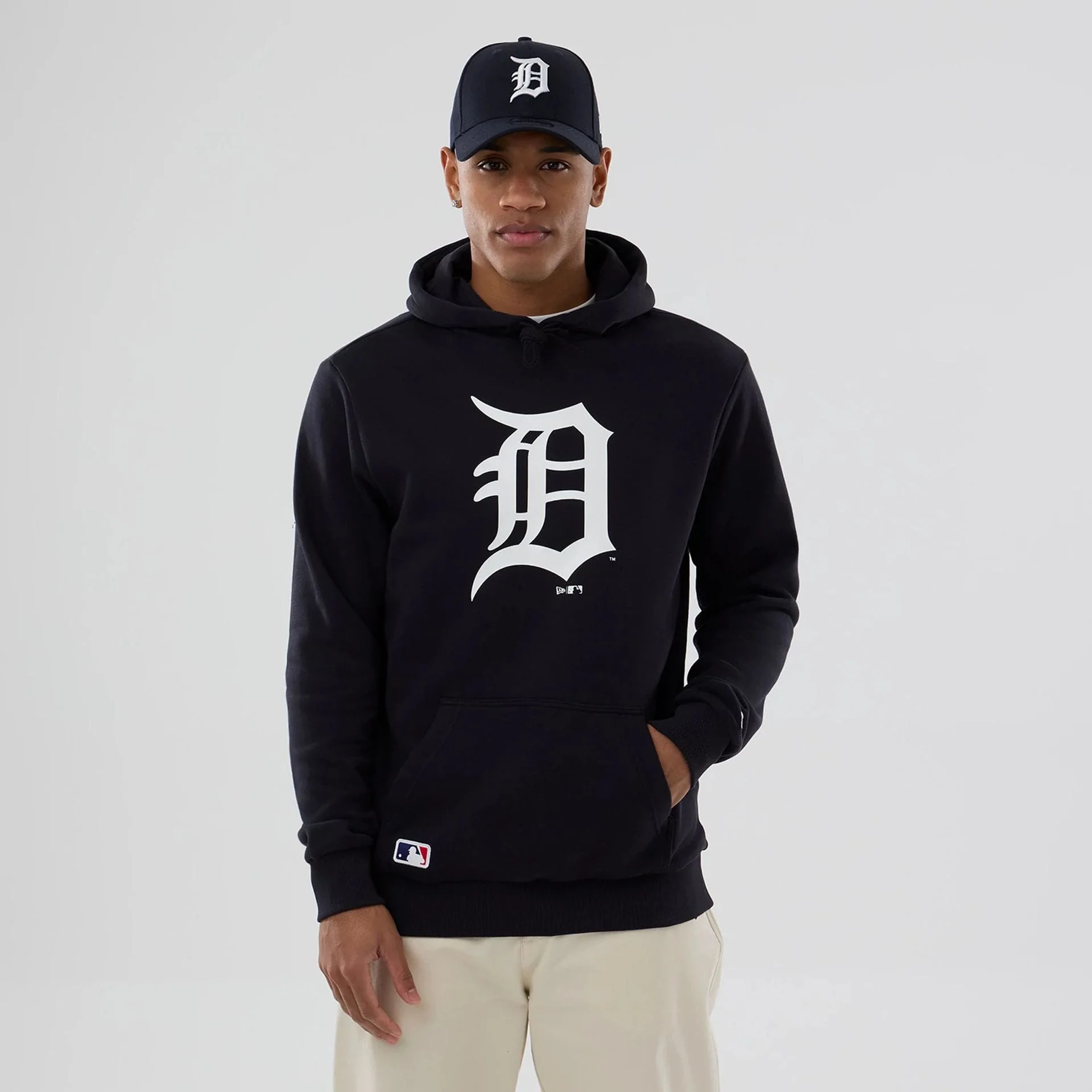 Detroit Tigers MLB Navy Pullover Hoodie