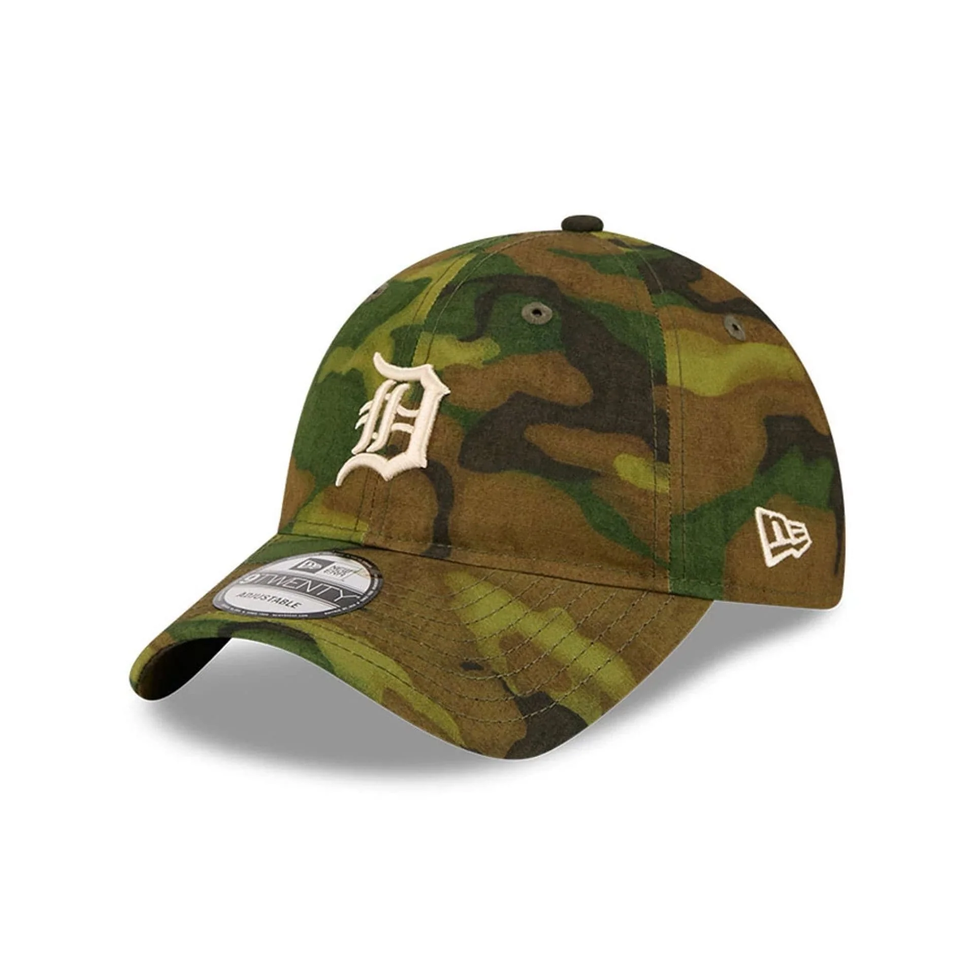 Detroit Tigers MLB Ripstop Camo 9TWENTY Adjustable Cap