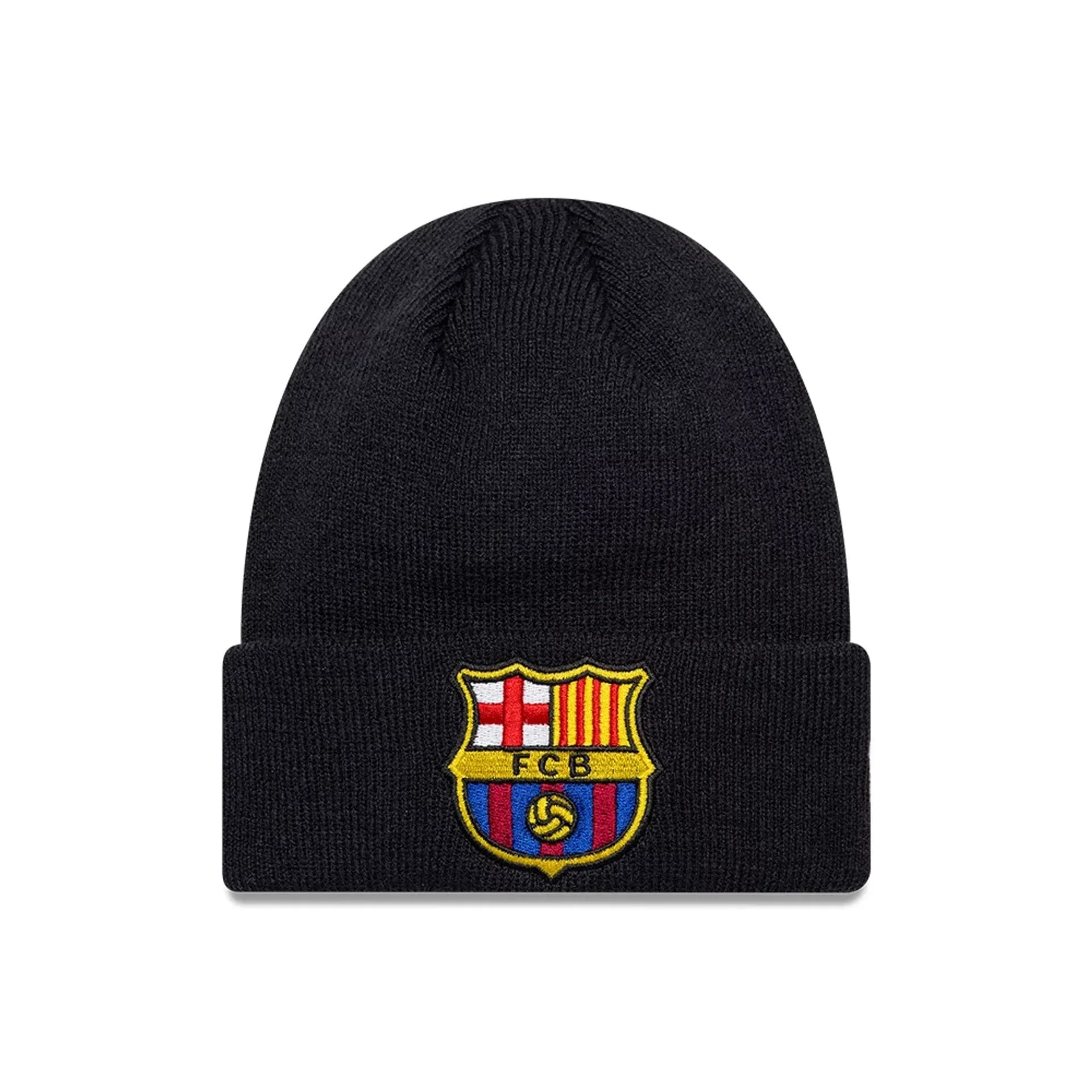 FC Barcelona Youth Core Navy Cuff knit Beanie Hat
