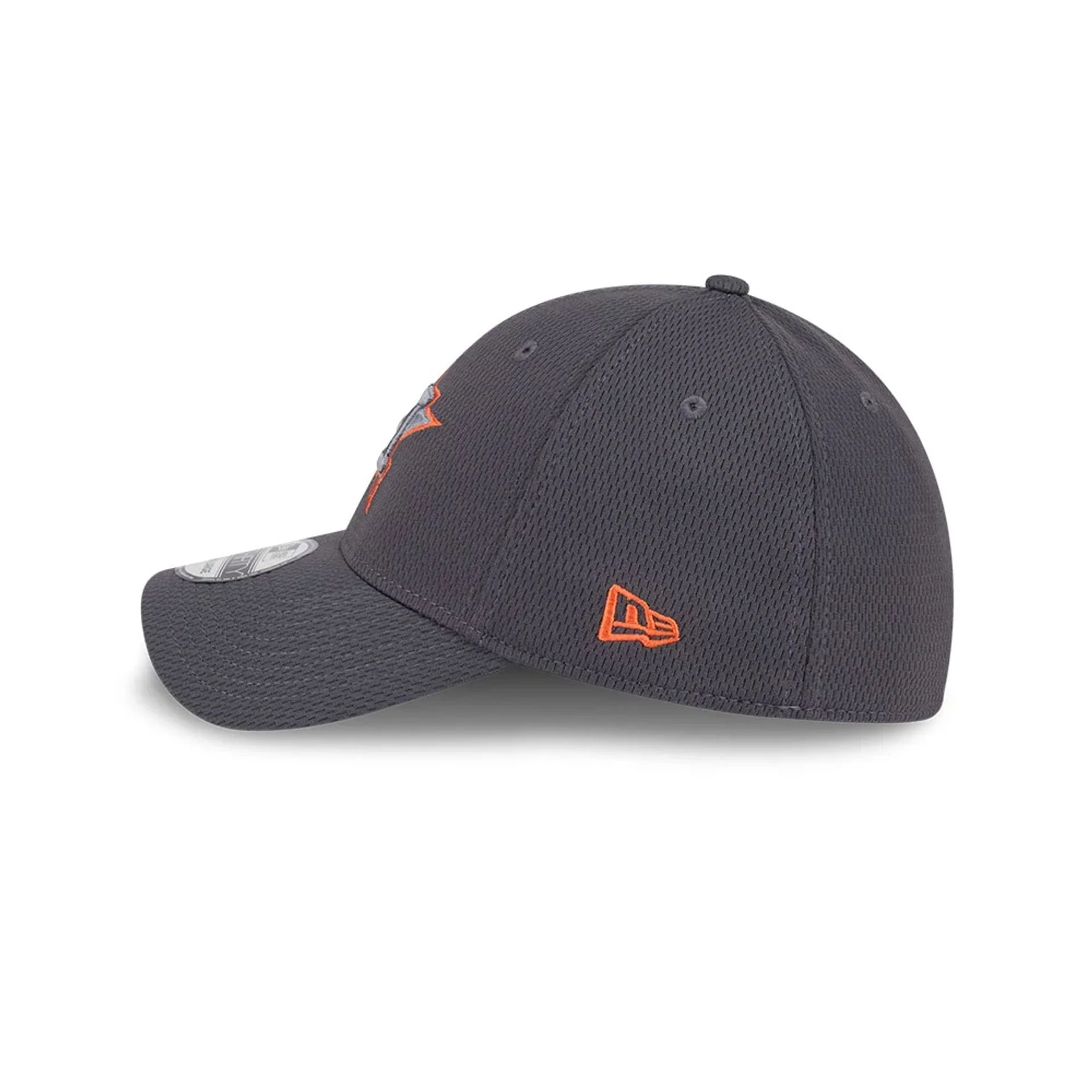 Houston Astros MLB Evergreen Dark Grey 39THIRTY Stretch Fit Cap - Image 5