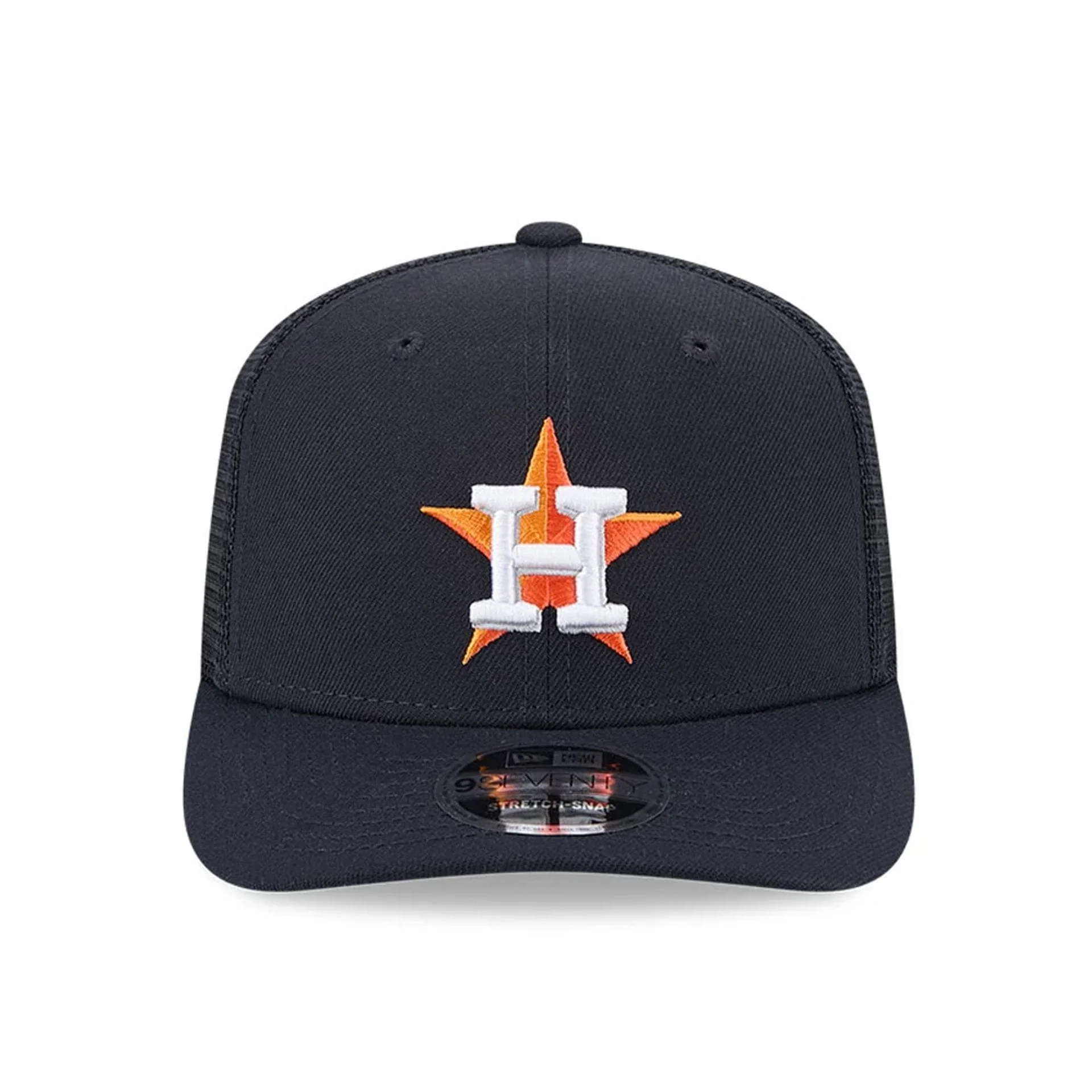 Houston Astros MLB Evergreen Navy 9SEVENTY Stretch Snap Adjustable Cap - Image 3