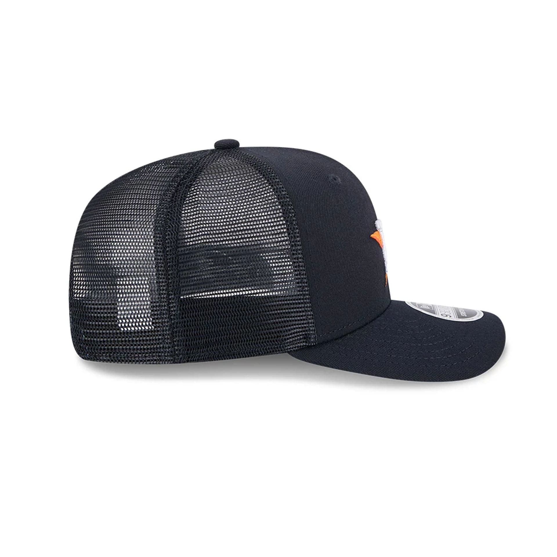Houston Astros MLB Evergreen Navy 9SEVENTY Stretch Snap Adjustable Cap - Image 6