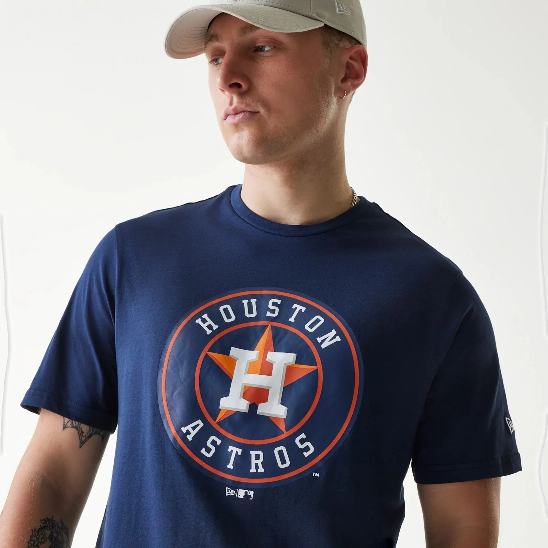 Houston Astros MLB Regular Dark Blue T-Shirt - Image 3