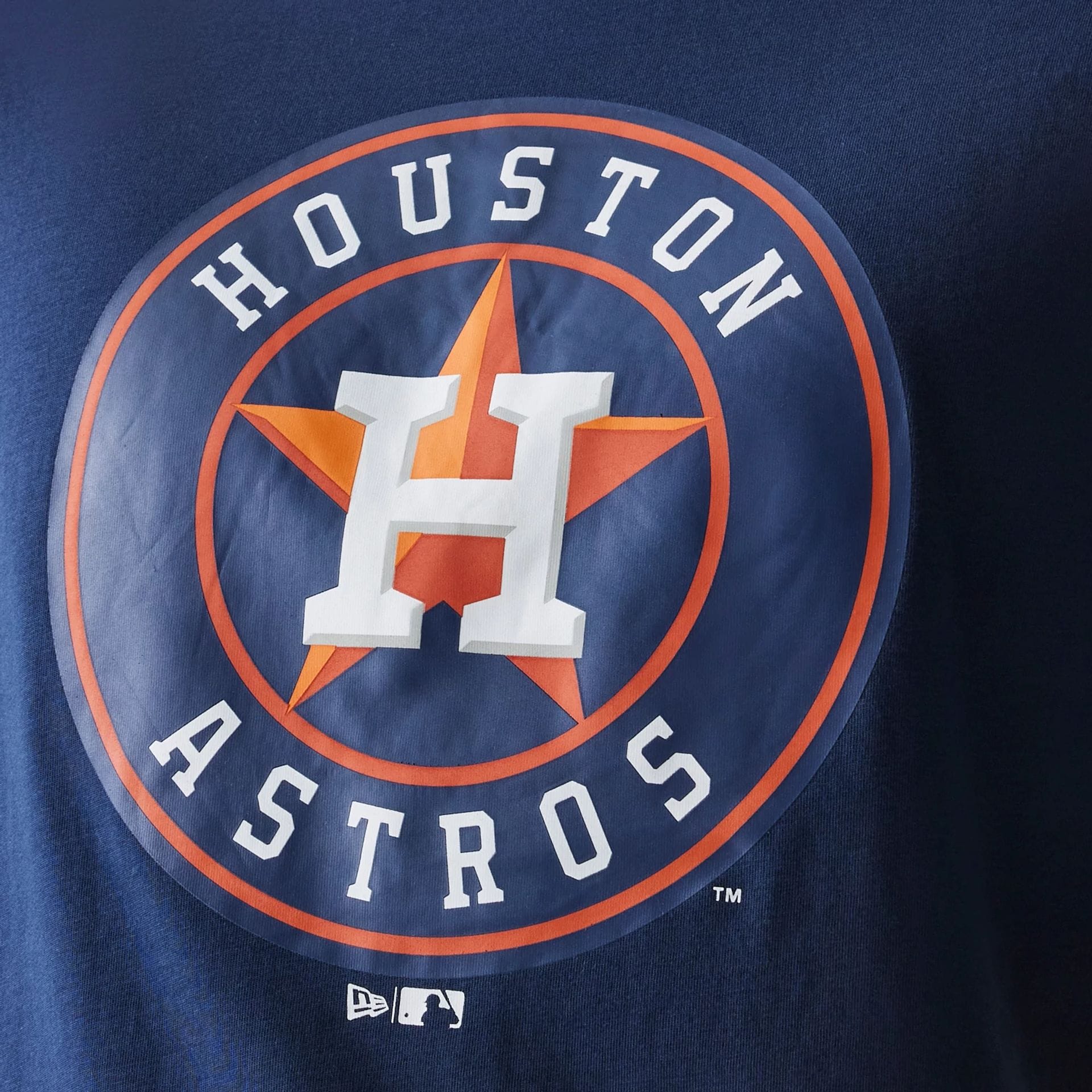 Houston Astros MLB Regular Dark Blue T-Shirt - Image 4