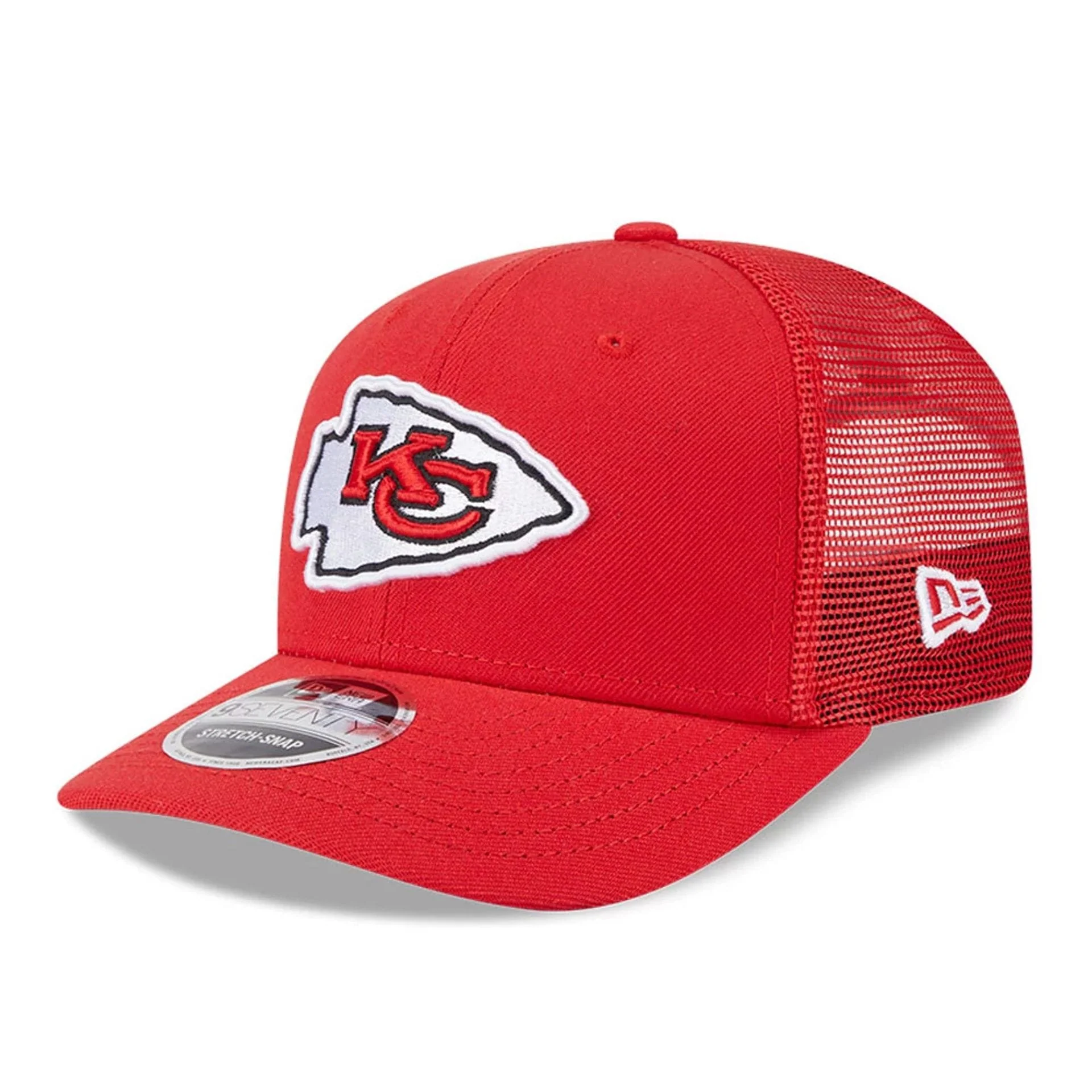 Kansas City Chiefs NFL Evergreen Red 9SEVENTY Stretch Snap Adjustable Cap
