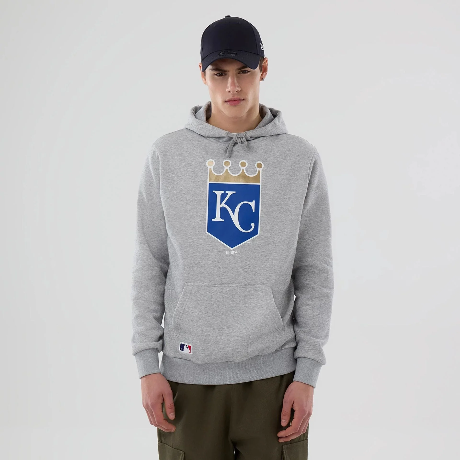 Kansas City Royals MLB Grey Pullover Hoodie