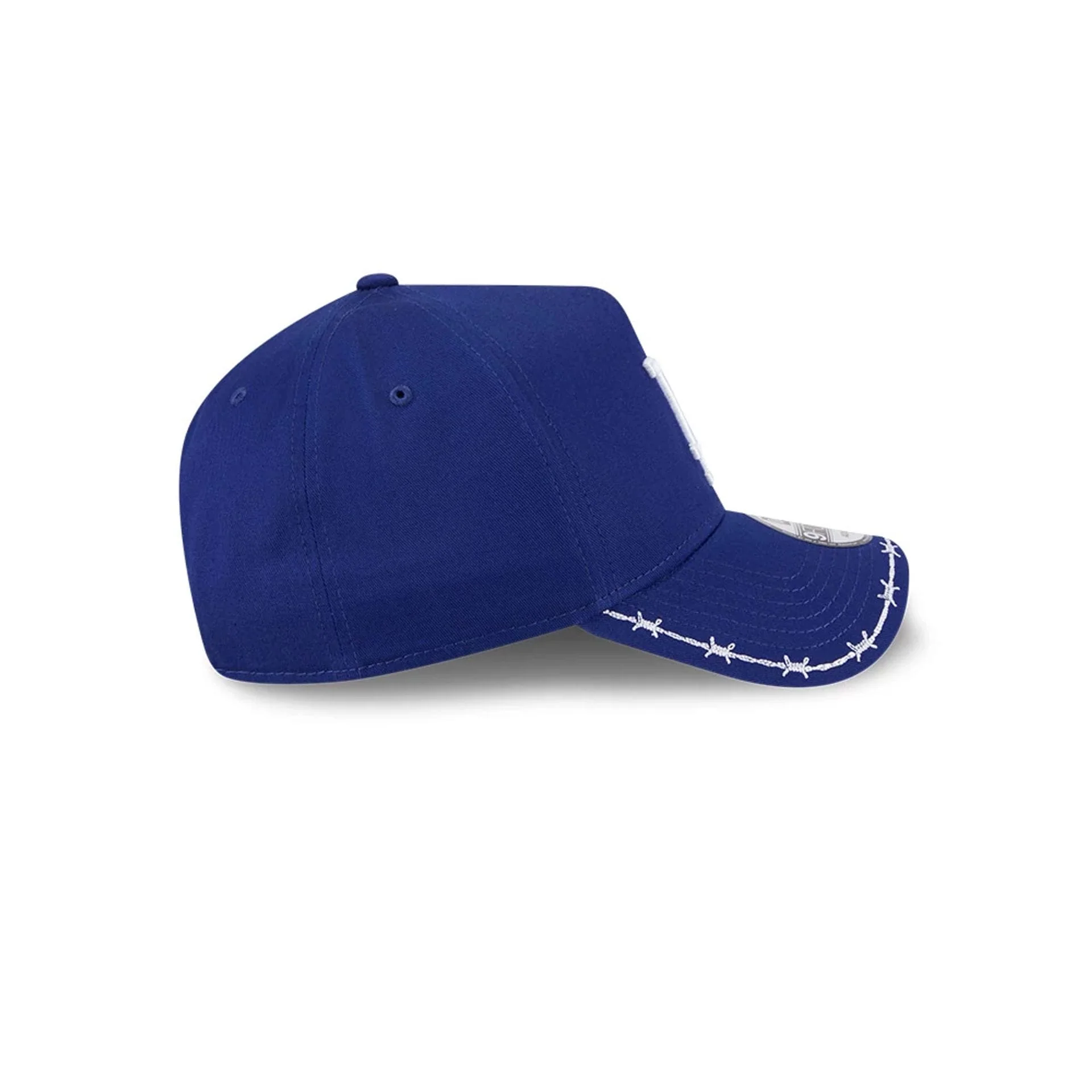 LA Dodgers MLB Barb Visor Dark Blue 9FORTY A-Frame Adjustable Cap - Image 6