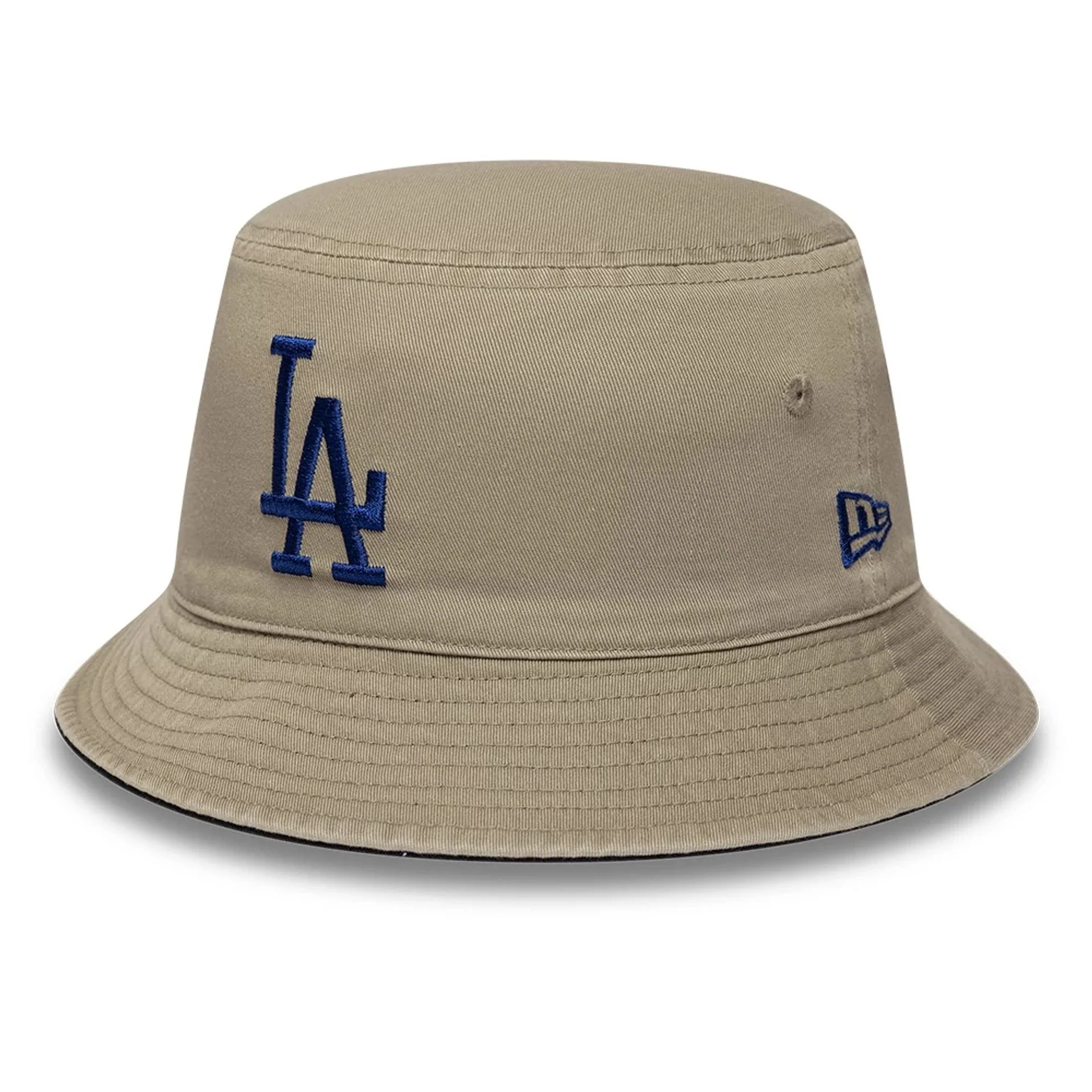 LA Dodgers MLB Black & Beige Reversible Bucket Hat