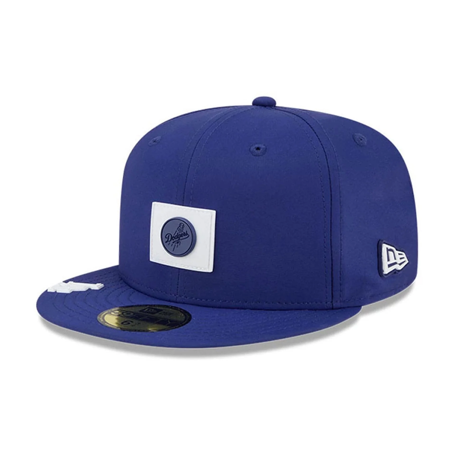 LA Dodgers MLB Clubhouse Dark Blue 59FIFTY Fitted Cap - Image 4