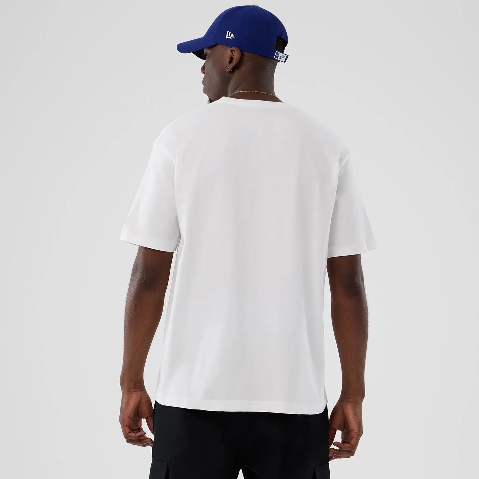 LA Dodgers MLB Lifestyle Graphic White T-Shirt - Image 2