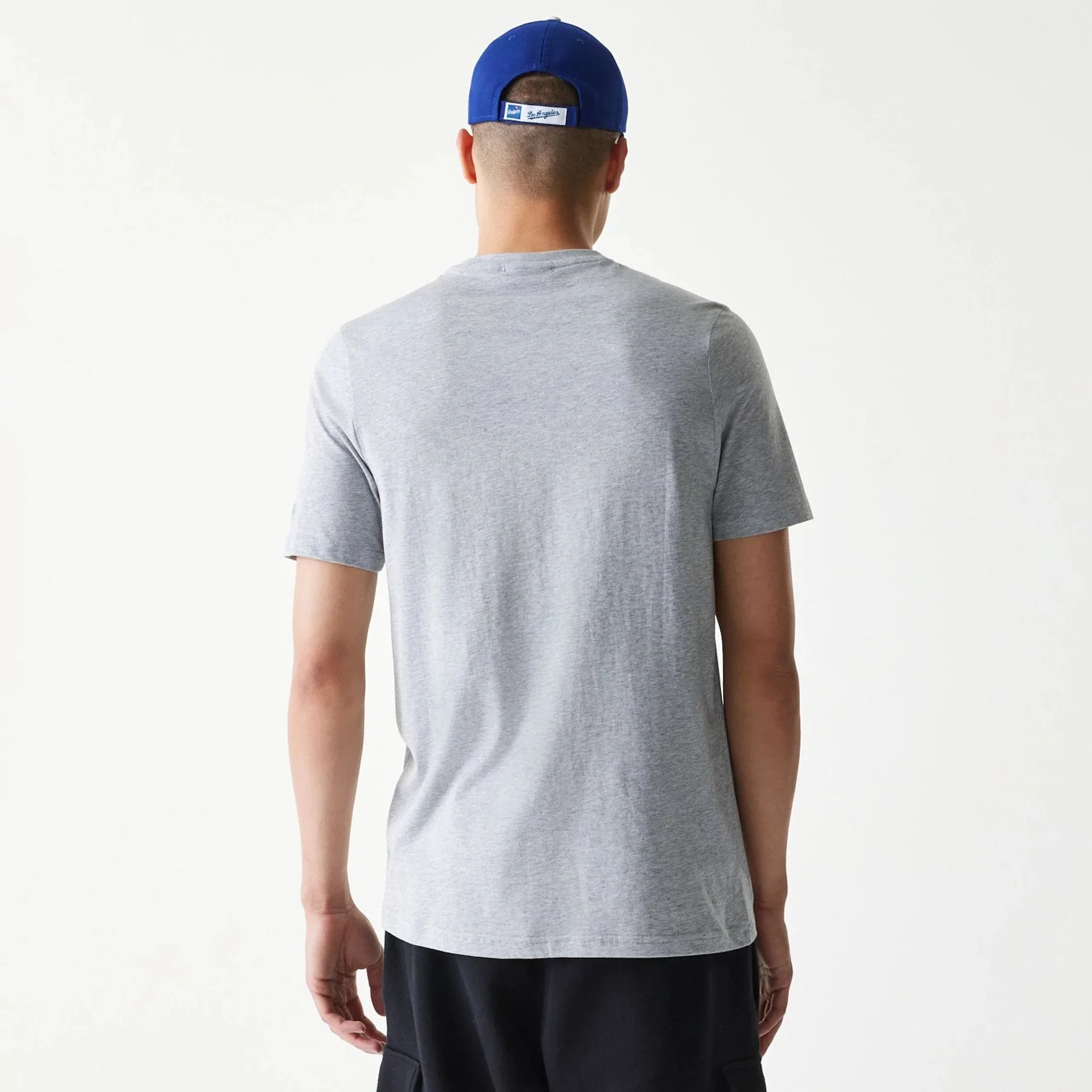LA Dodgers MLB Regular Grey T-Shirt - Image 2