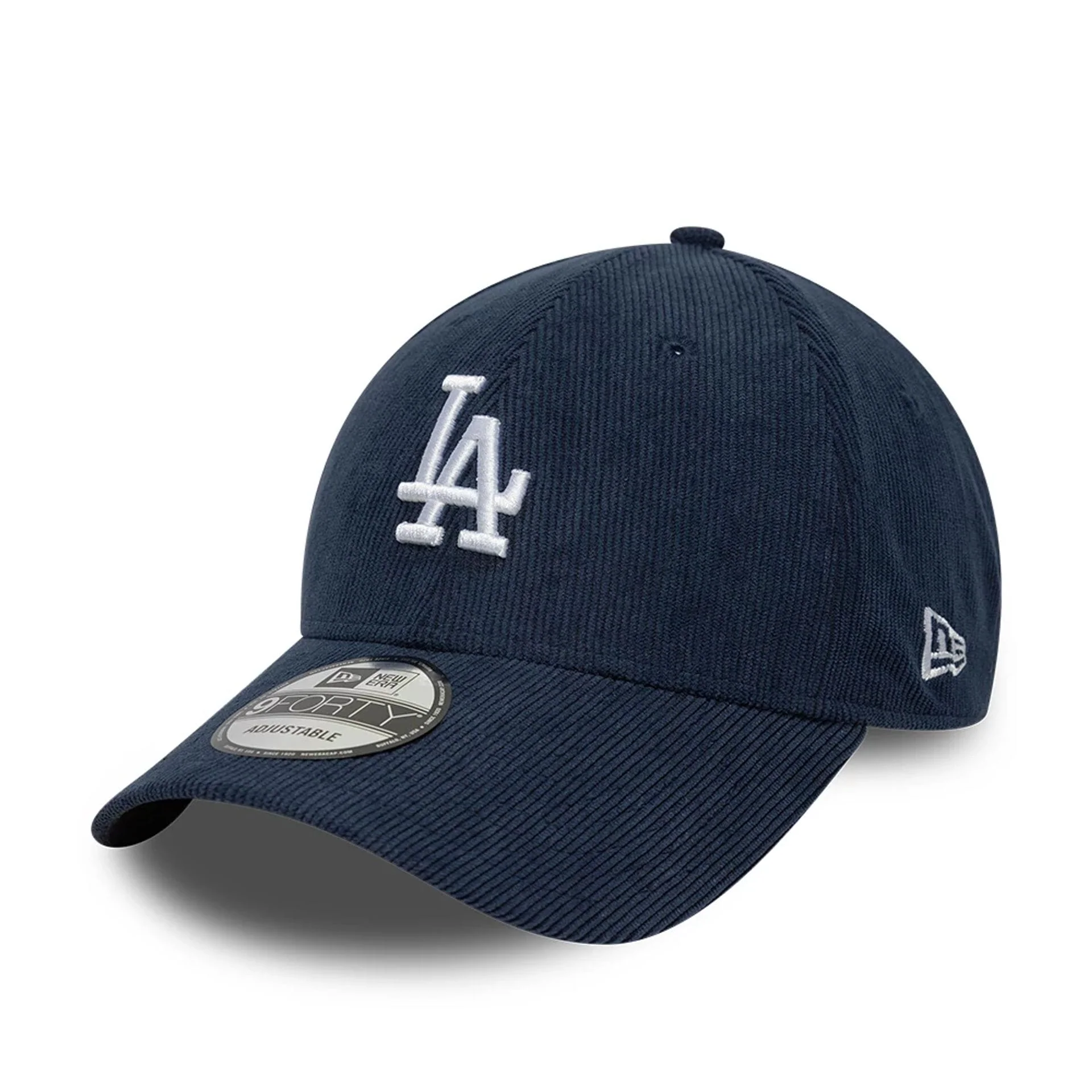 LA Dodgers MLB Soft Cord Navy 9FORTY Adjustable Cap