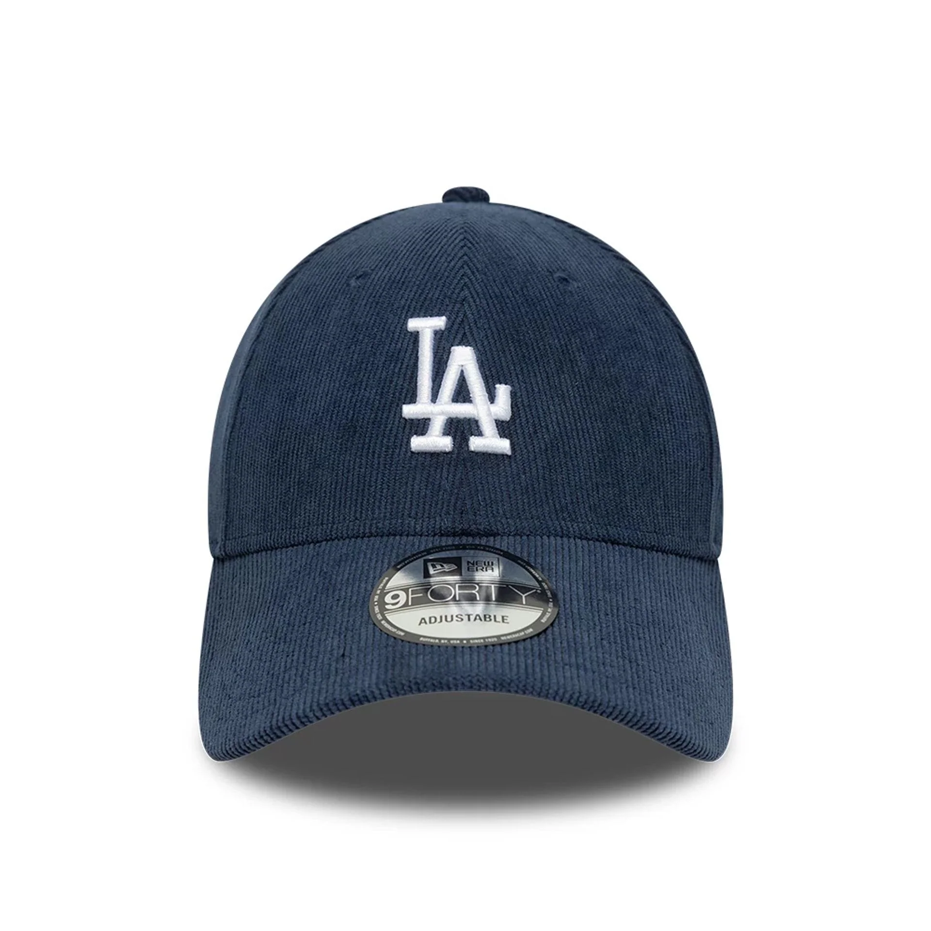 LA Dodgers MLB Soft Cord Navy 9FORTY Adjustable Cap - Image 2