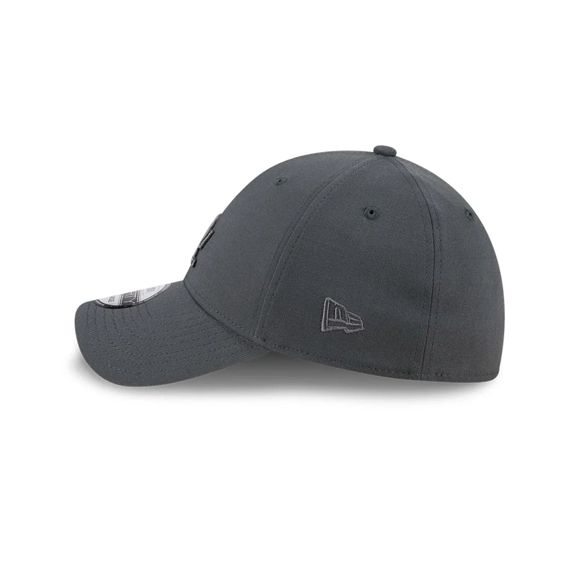 LA Dodgers MLB Steel Charcoal 39THIRTY Stretch Fit Cap - Image 4