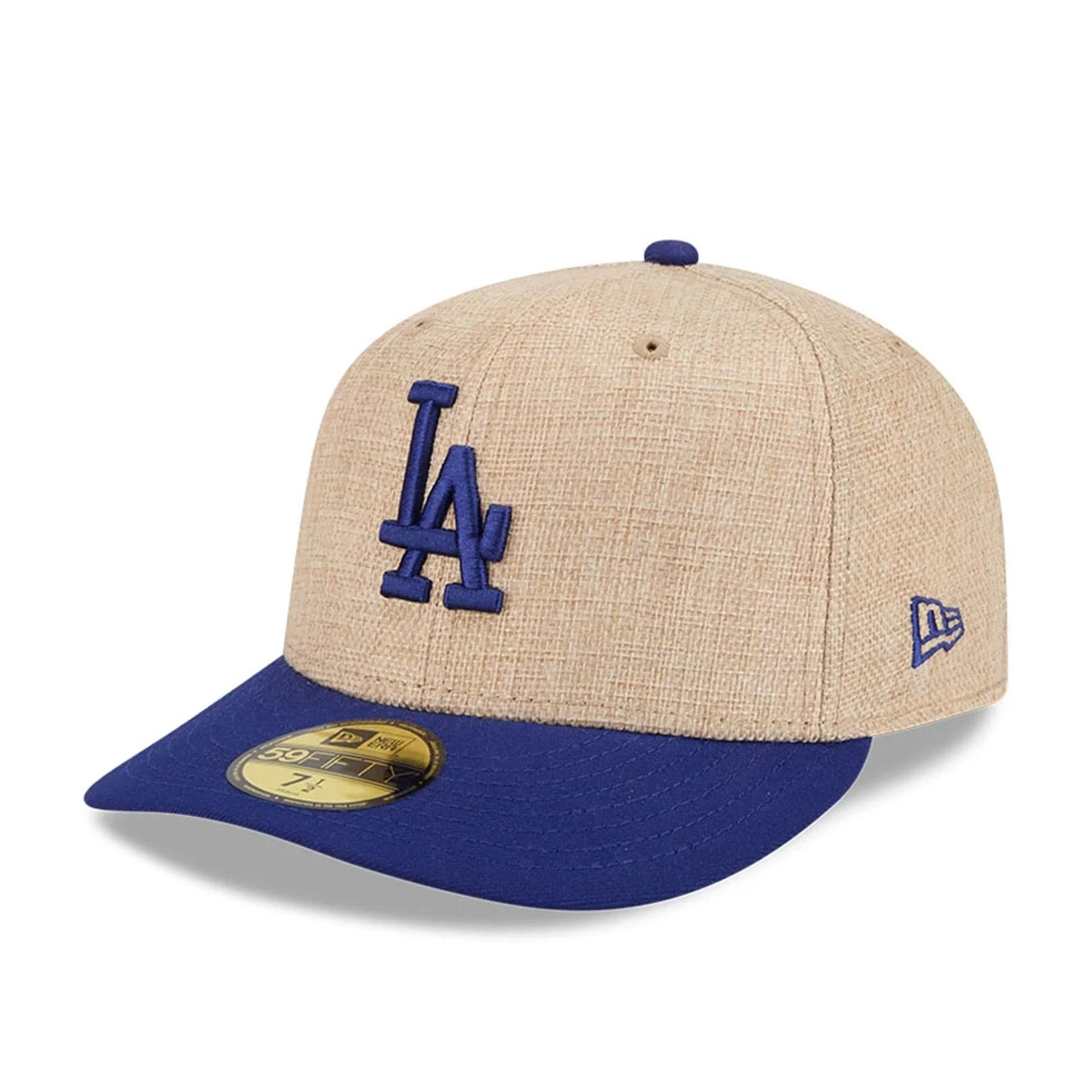 LA Dodgers MLB Twine Dark Blue 59FIFTY Fitted Cap