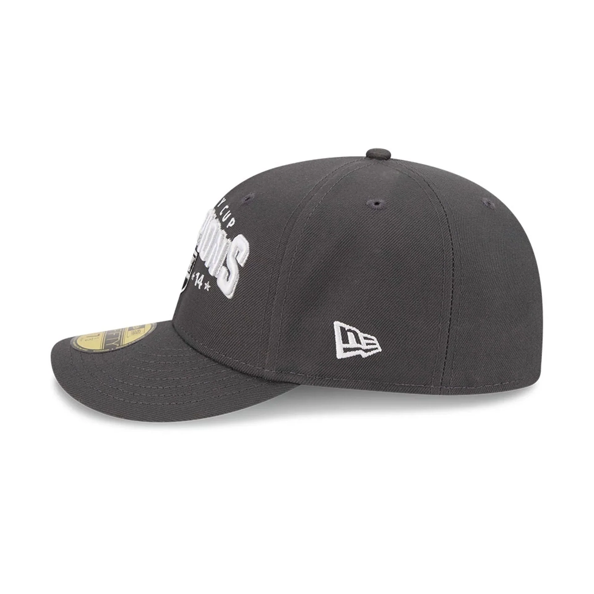 LA Kings NHL Stanley Cup Champions Dark Grey 59FIFTY Fitted Cap - Image 6