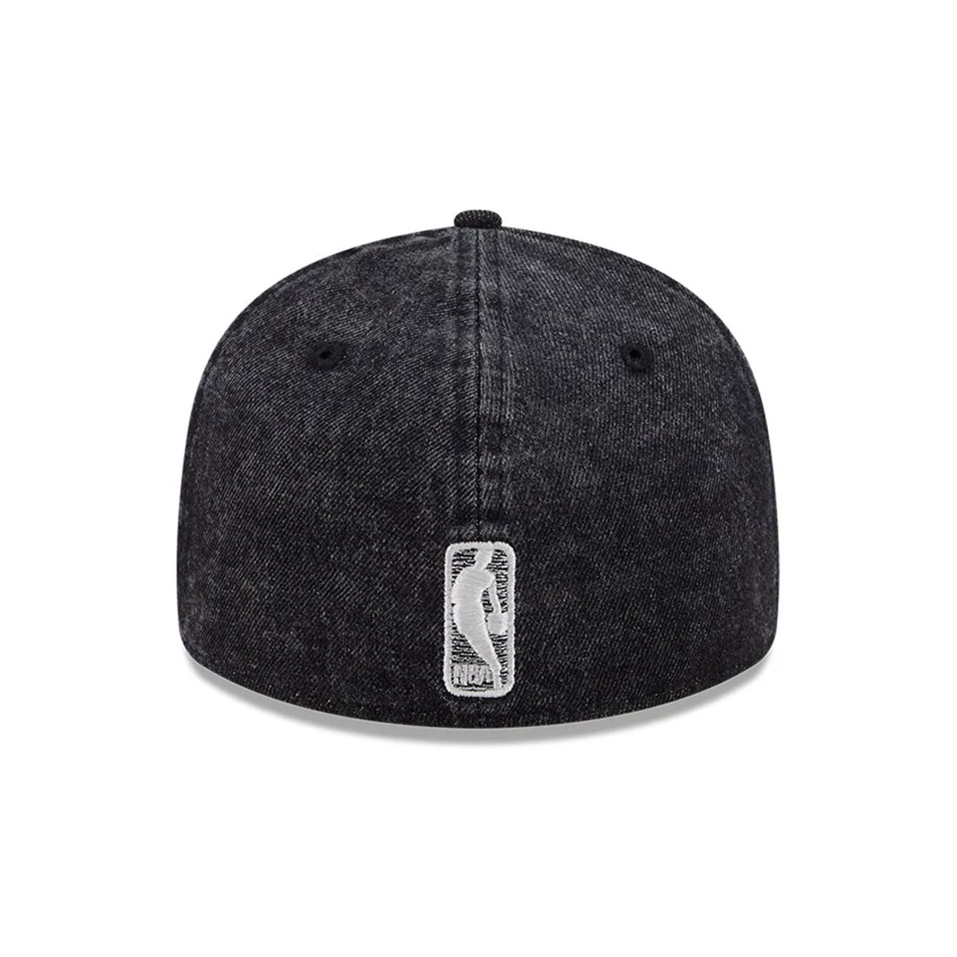 LA Lakers NBA 59FIFTY Day Black Low Profile 59FIFTY Fitted Cap - Image 6