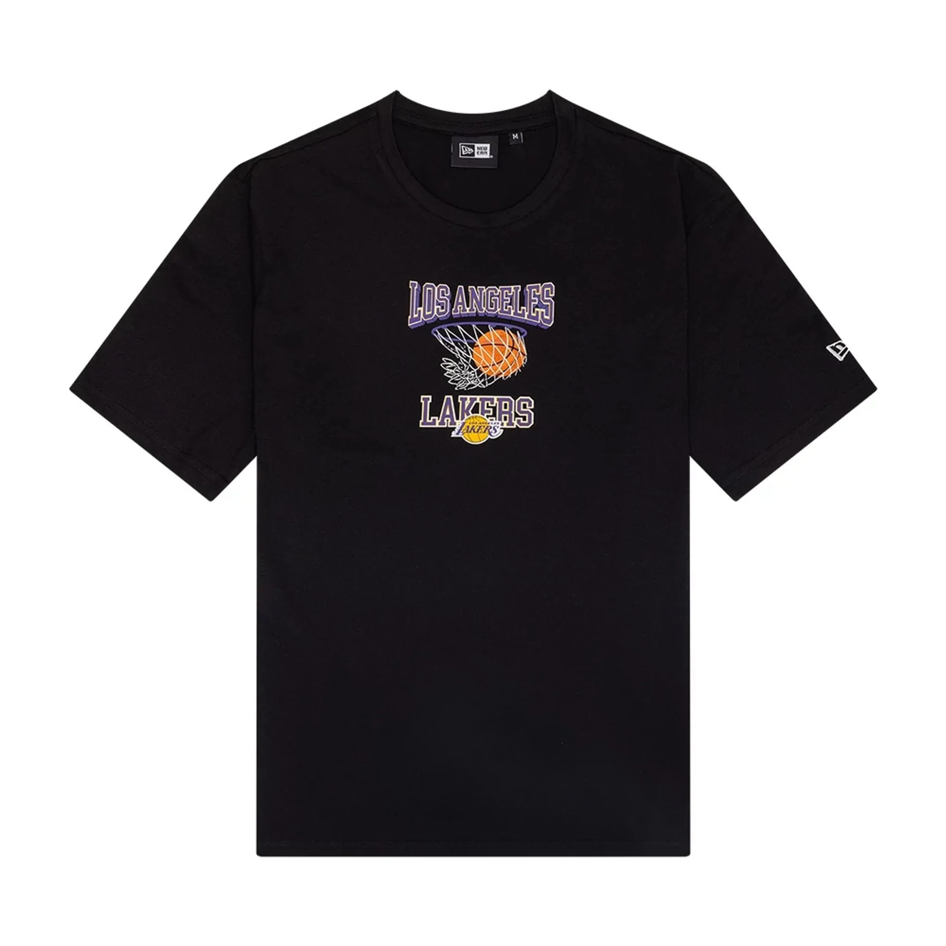 LA Lakers NBA Graphic Black T-Shirt