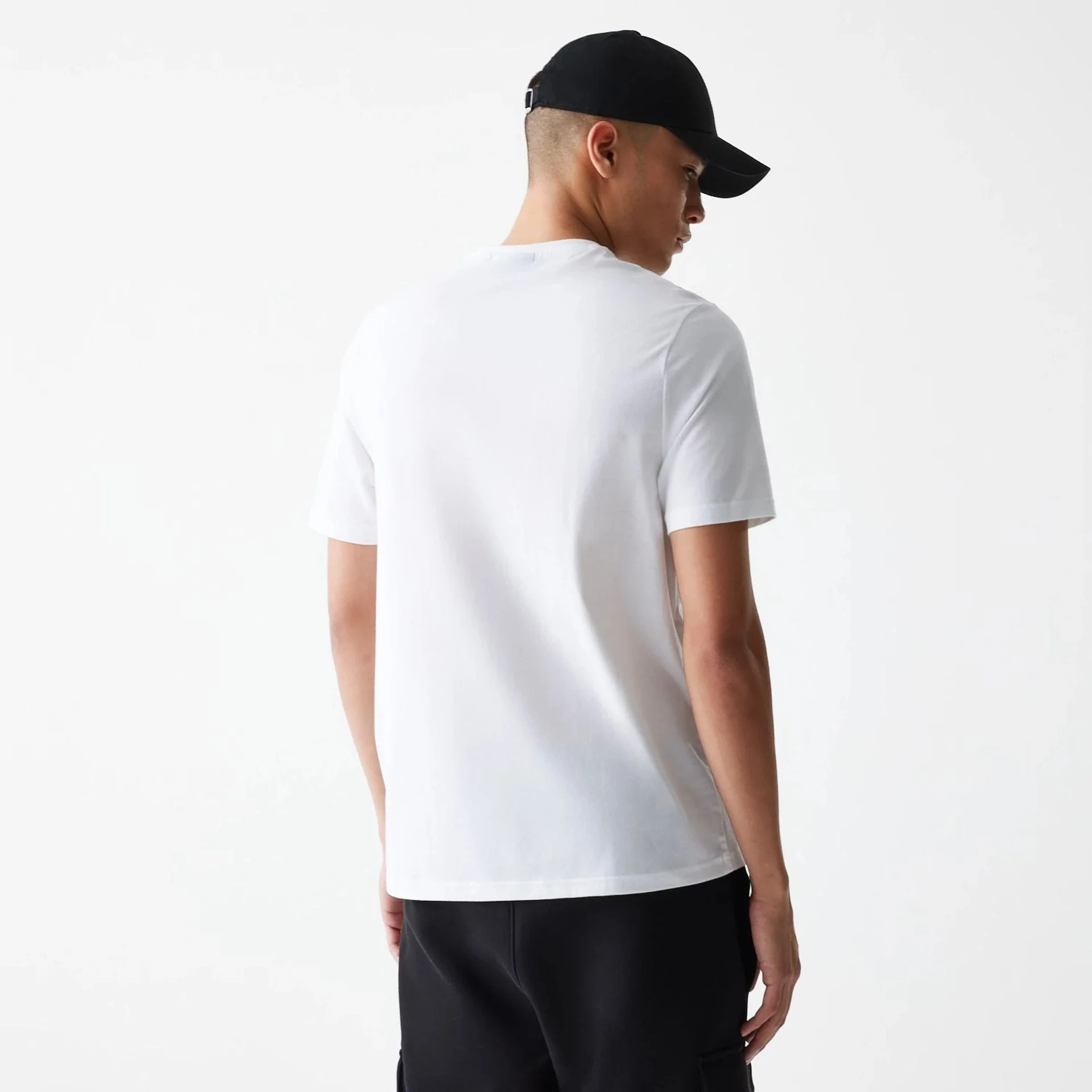LA Lakers NBA Logo White T-Shirt - Image 2