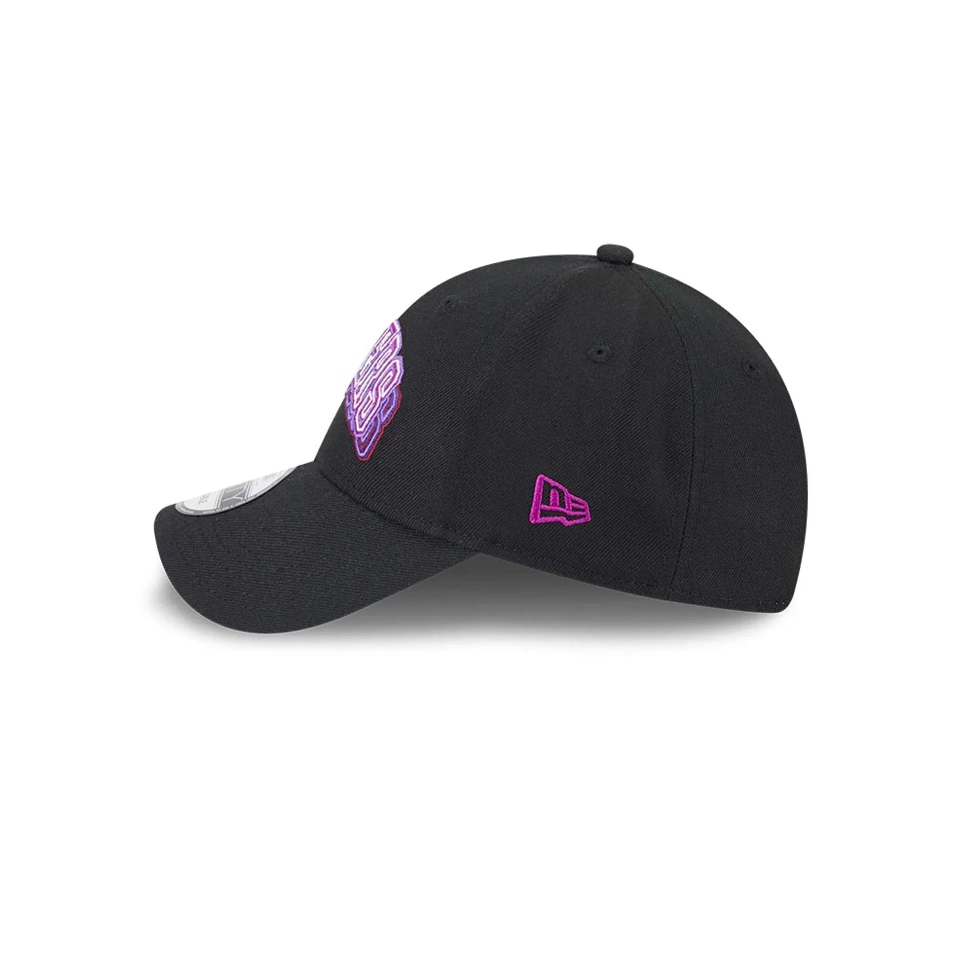 Las Vegas Raiders NFL Neon Black 9FORTY Adjustable Cap - Image 5