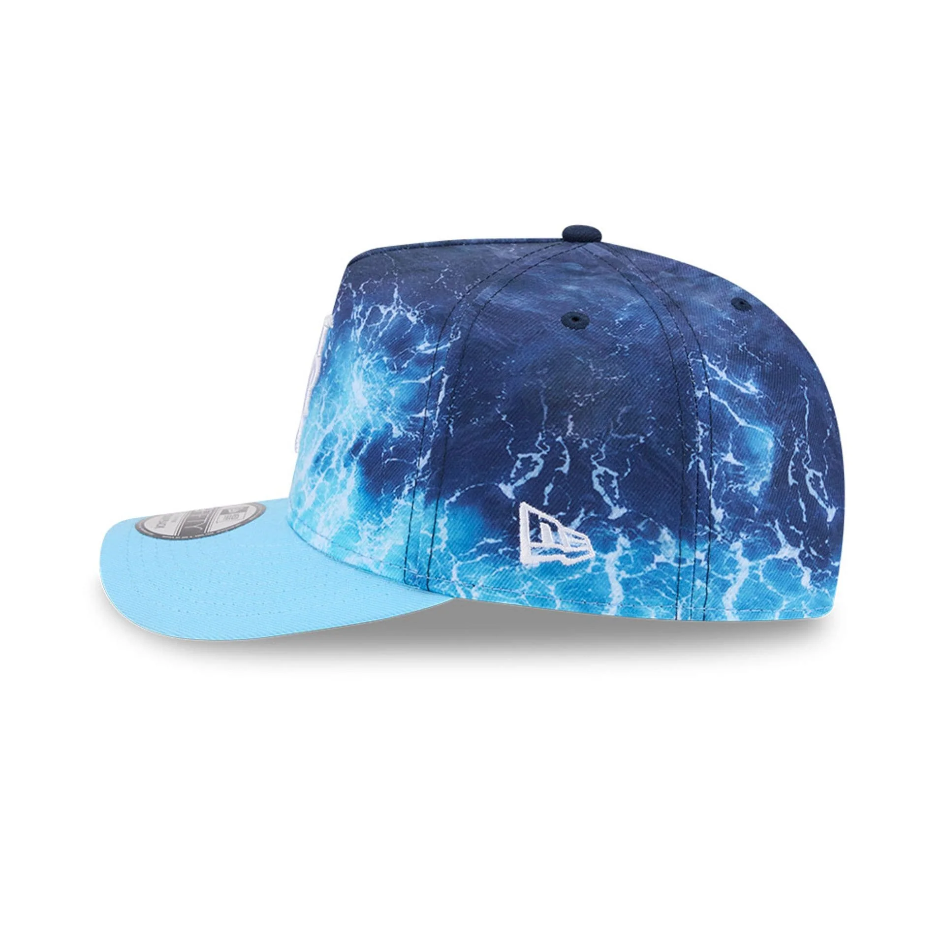 Mets MLB Deep Water Pastel Blue 9FIFTY A-Frame Snapback Adjustable Cap - Image 5