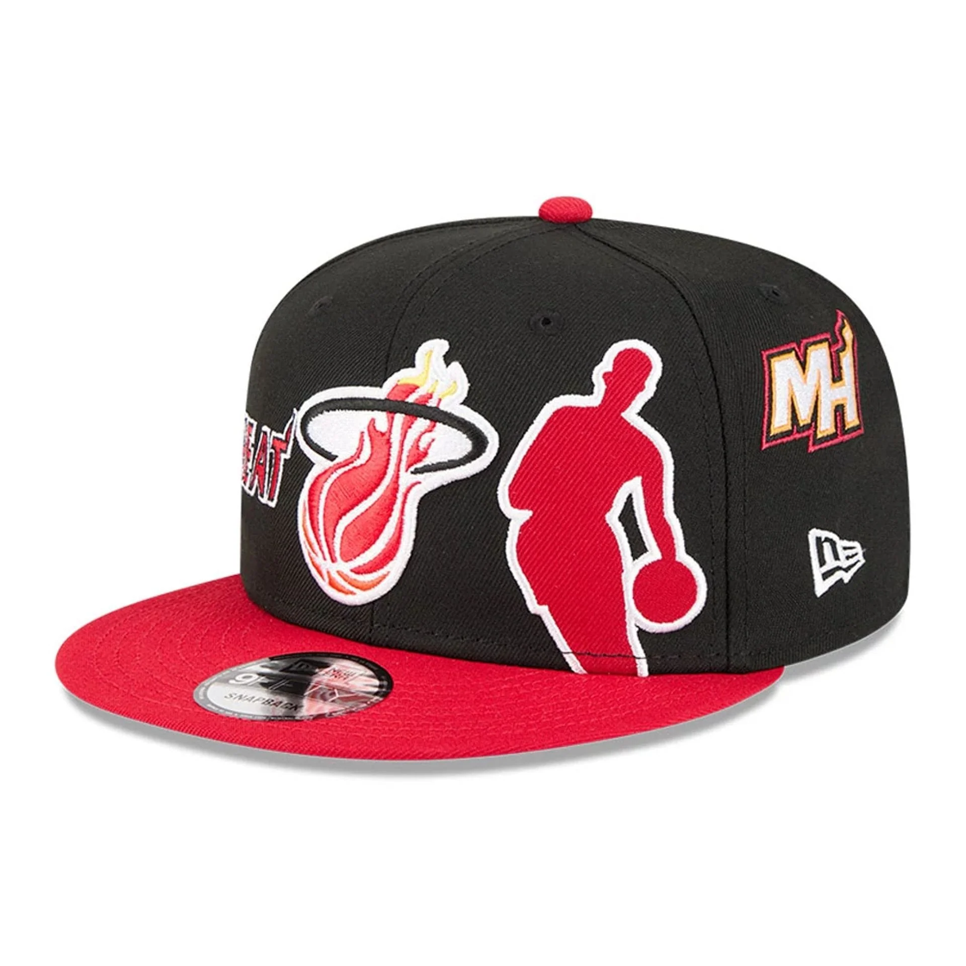 Miami Heat NBA Hardwood Classic ASG Black 9FIFTY Snapback Adjustable Cap