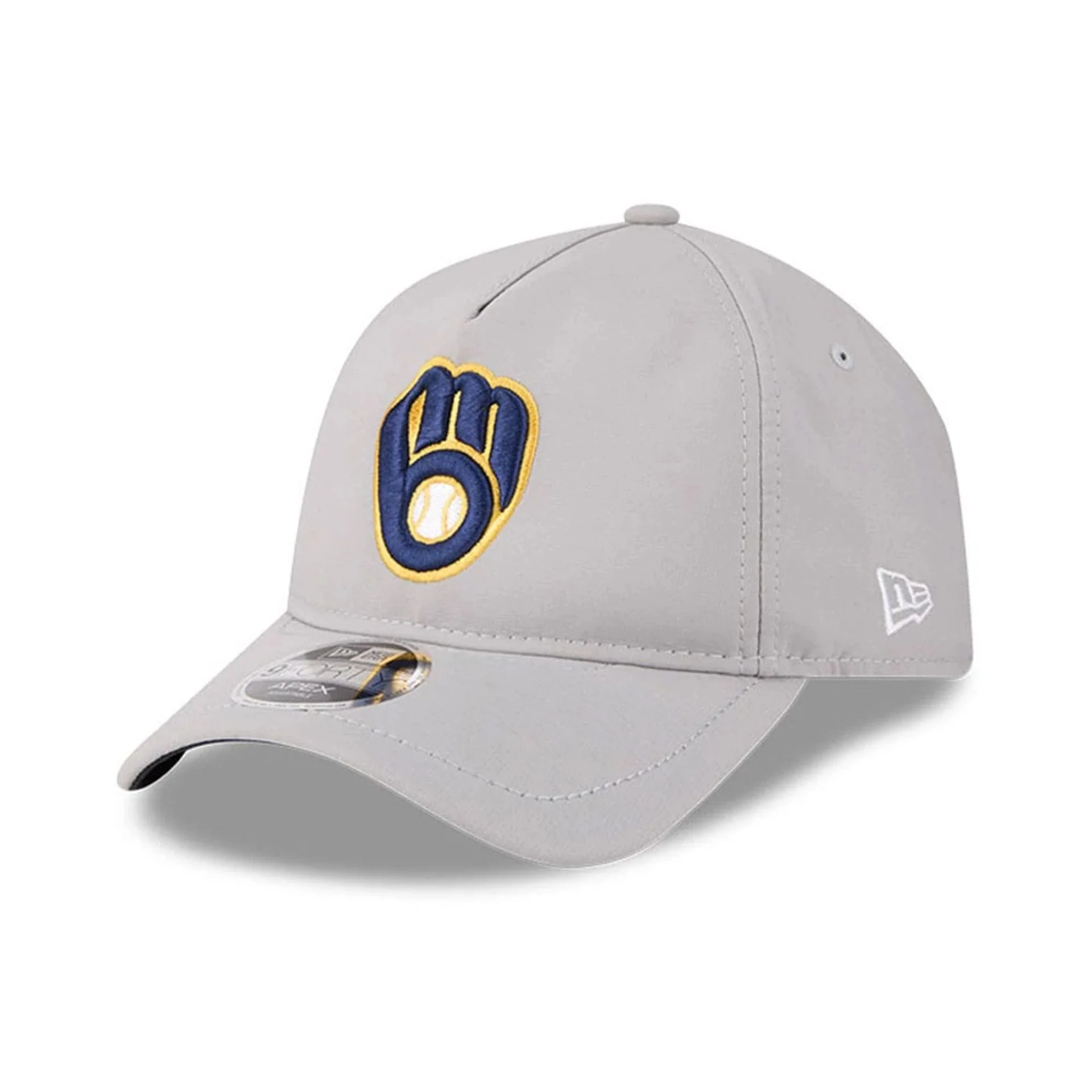 Milwaukee Brewers MLB Quickstrike Grey 9FORTY Apex Adjustable Cap