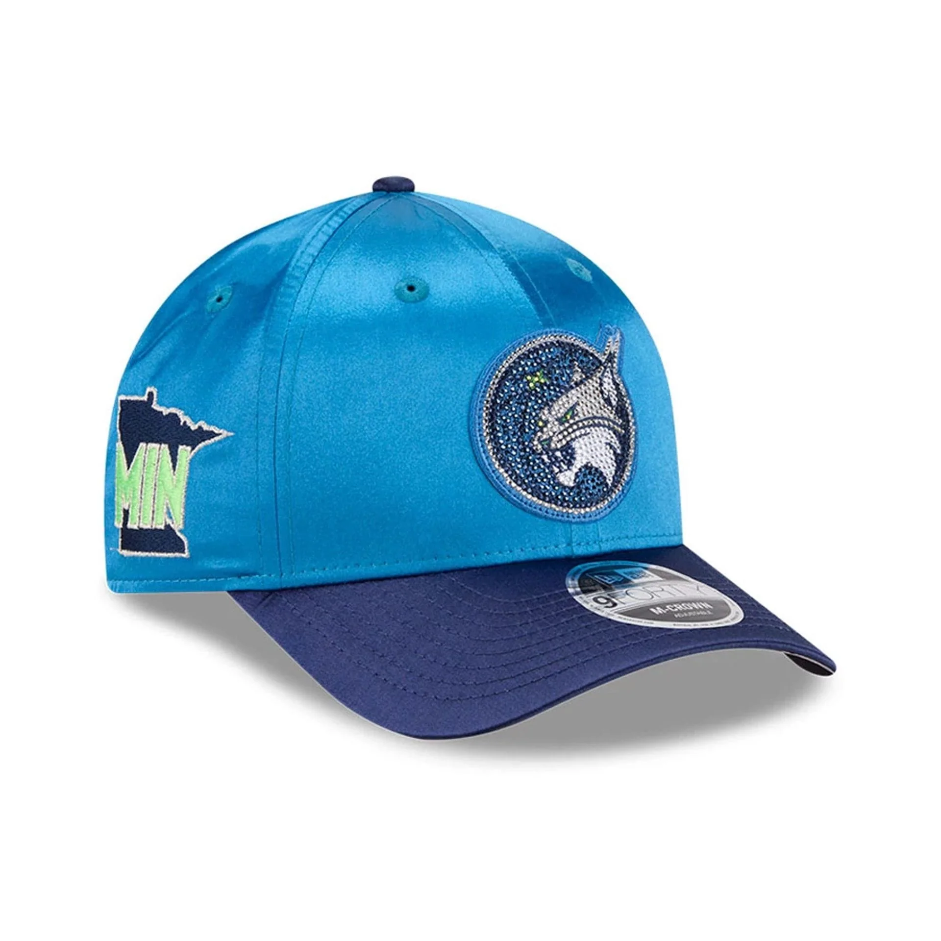Minnesota Lynx WNBA Draft 2026 Blue 9FORTY M-Crown Adjustable Cap