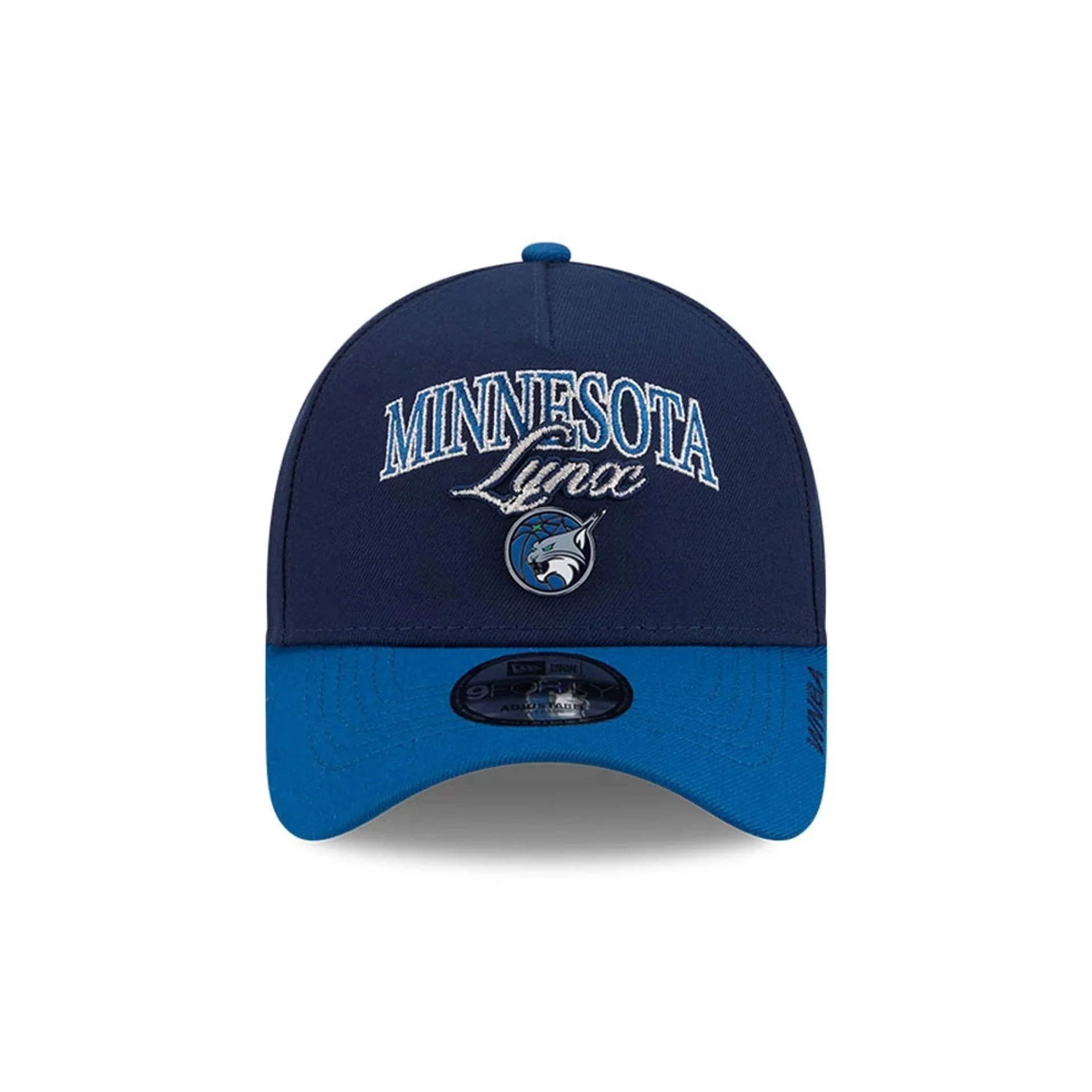 Minnesota Lynx WNBA Tip Off 2026 Navy 9FORTY A-Frame Adjustable Cap - Image 2